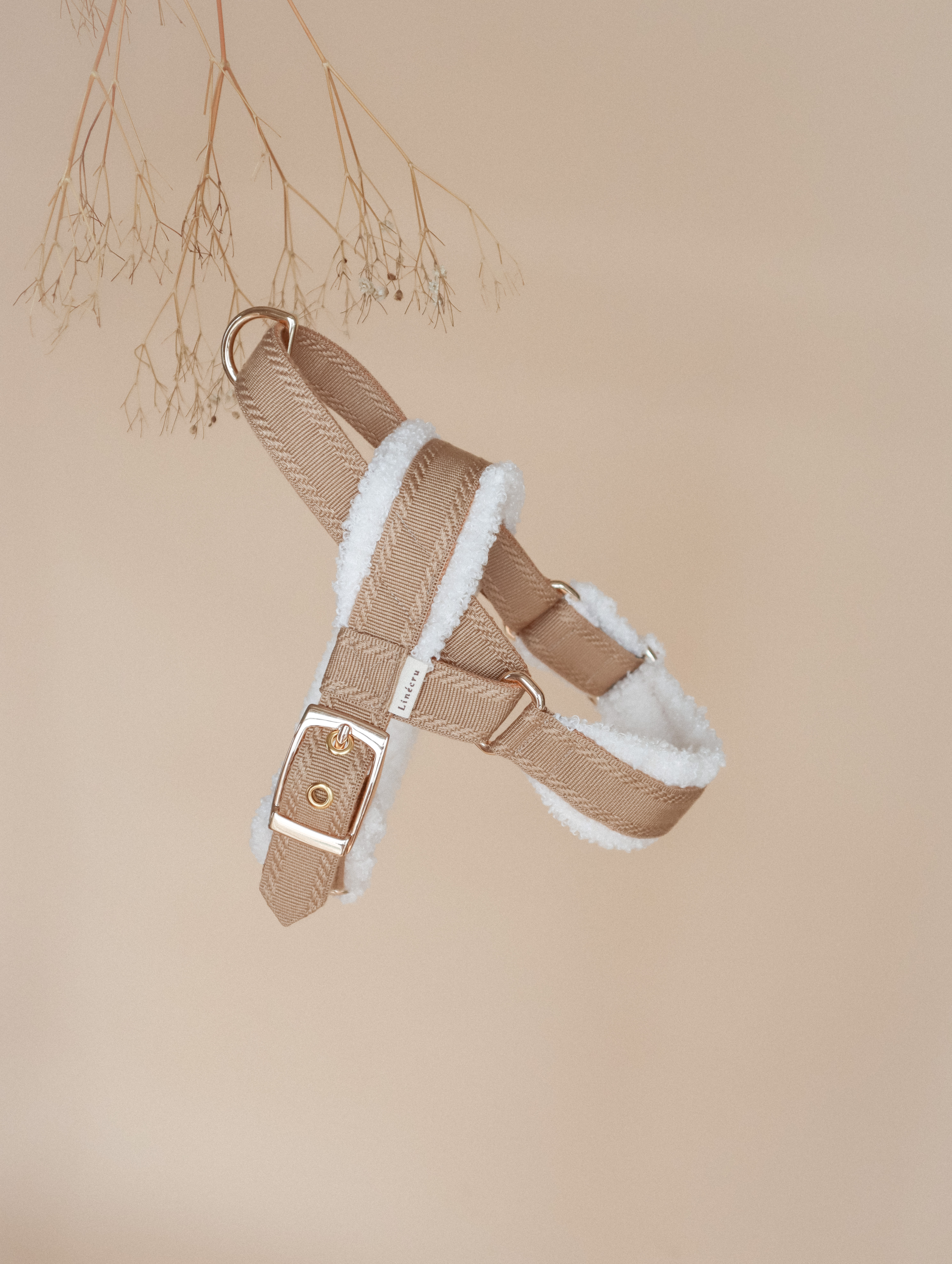 LINÉCRU｜Å 絨毛胸背 (咖)