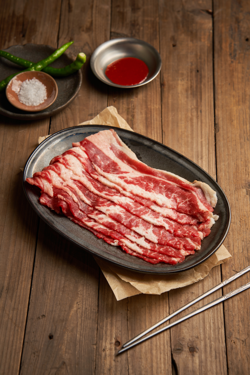 道地韓式培根牛 250g｜新村站著吃 烤肉宅配