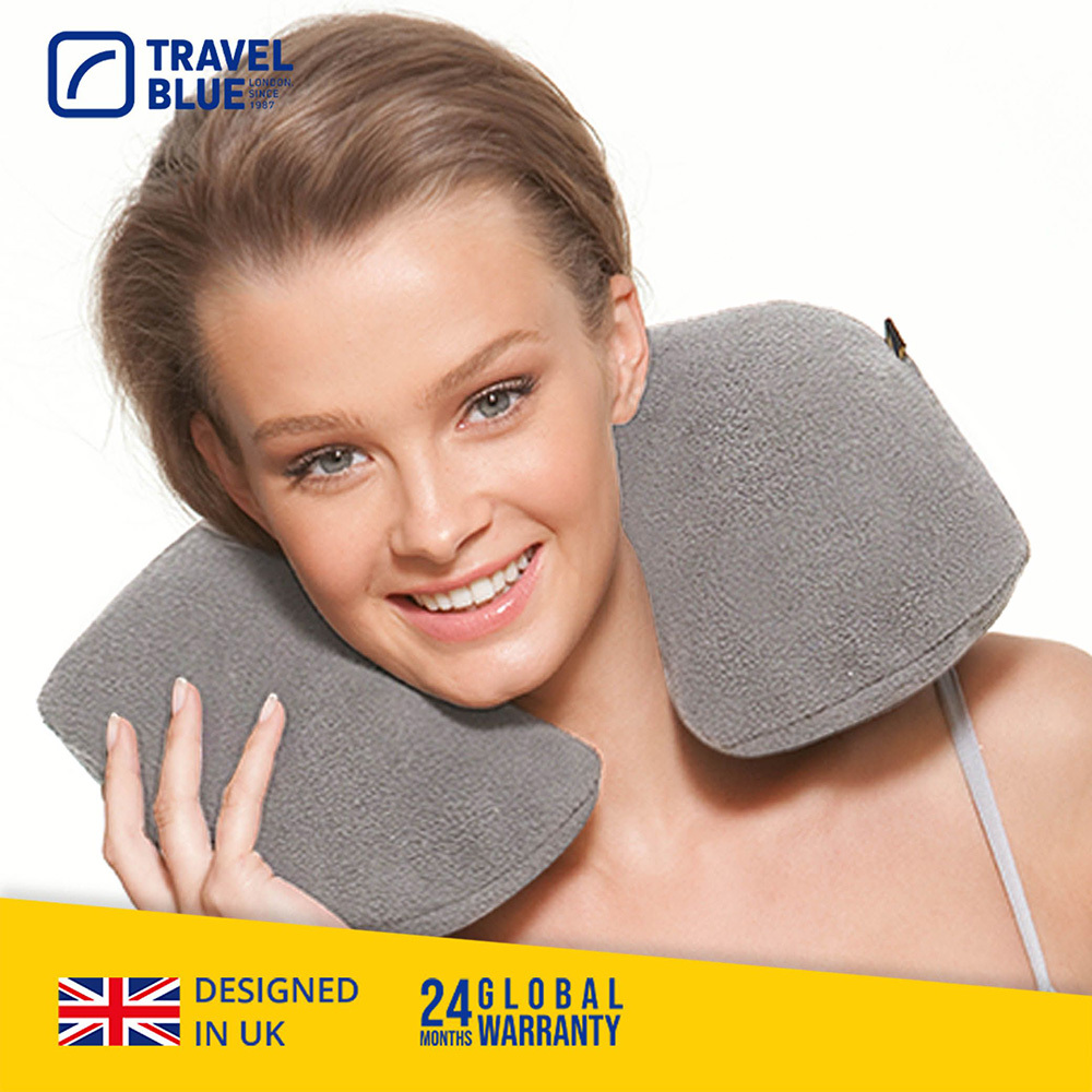 【Travel Blue 藍旅】Comfi 充氣式舒適 U型頸枕
