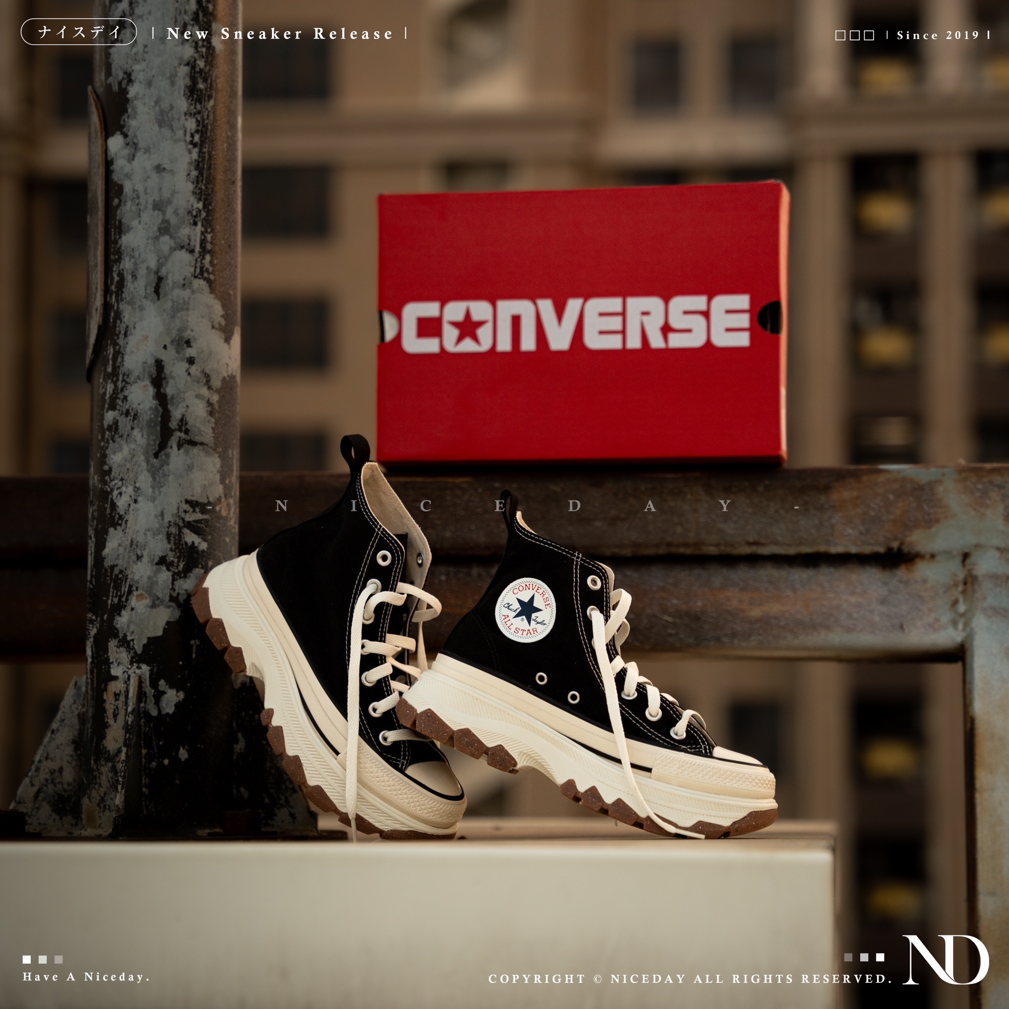 Converse shop japan 100週年