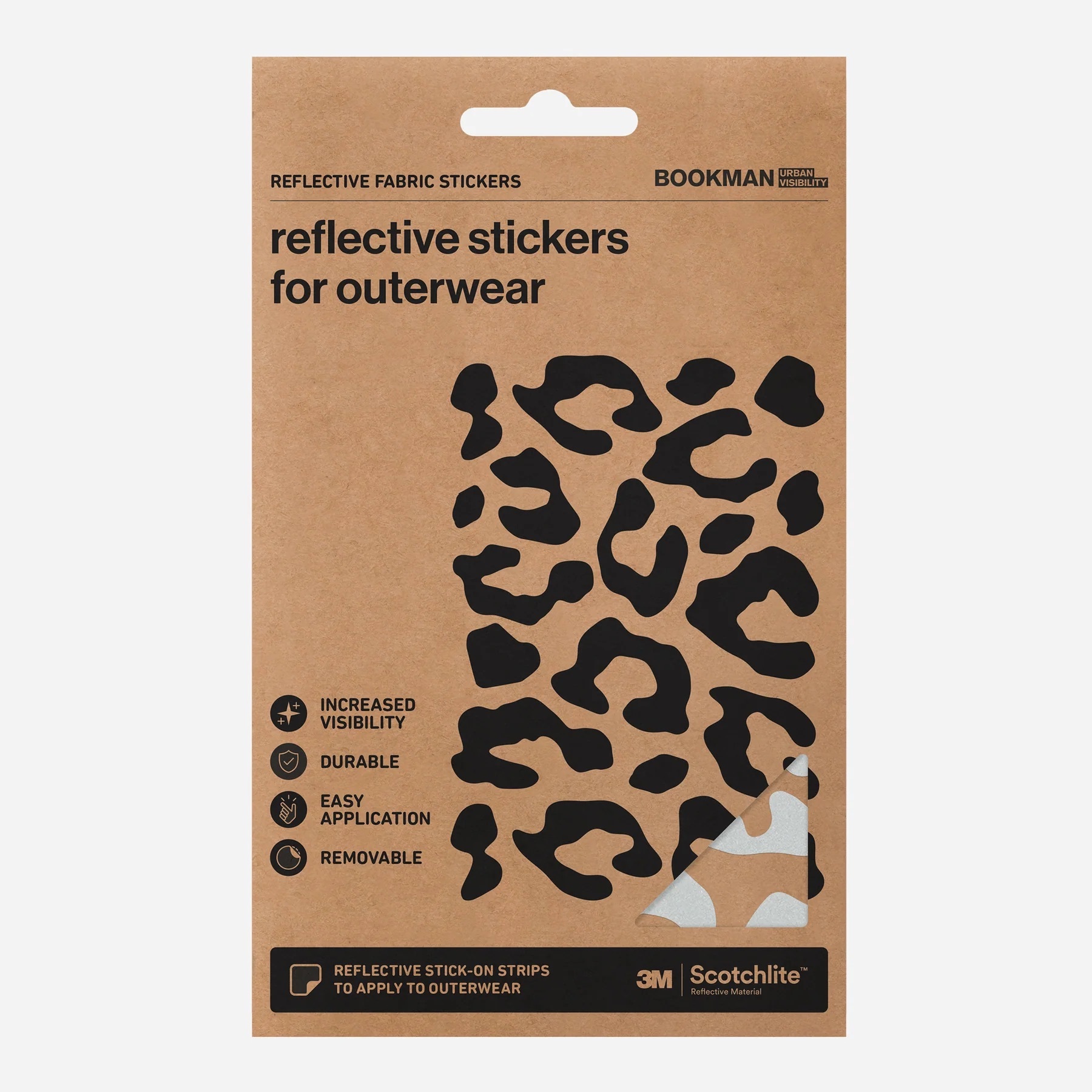 Mi Bicio | Bookman Reflective Bone Stickers | Adhesivos Reflectantes