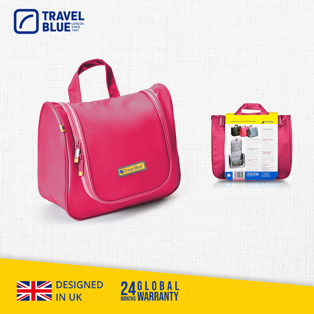 【Travel Blue 藍旅】Luxury 豪華化妝/盥洗包 - 2色可選