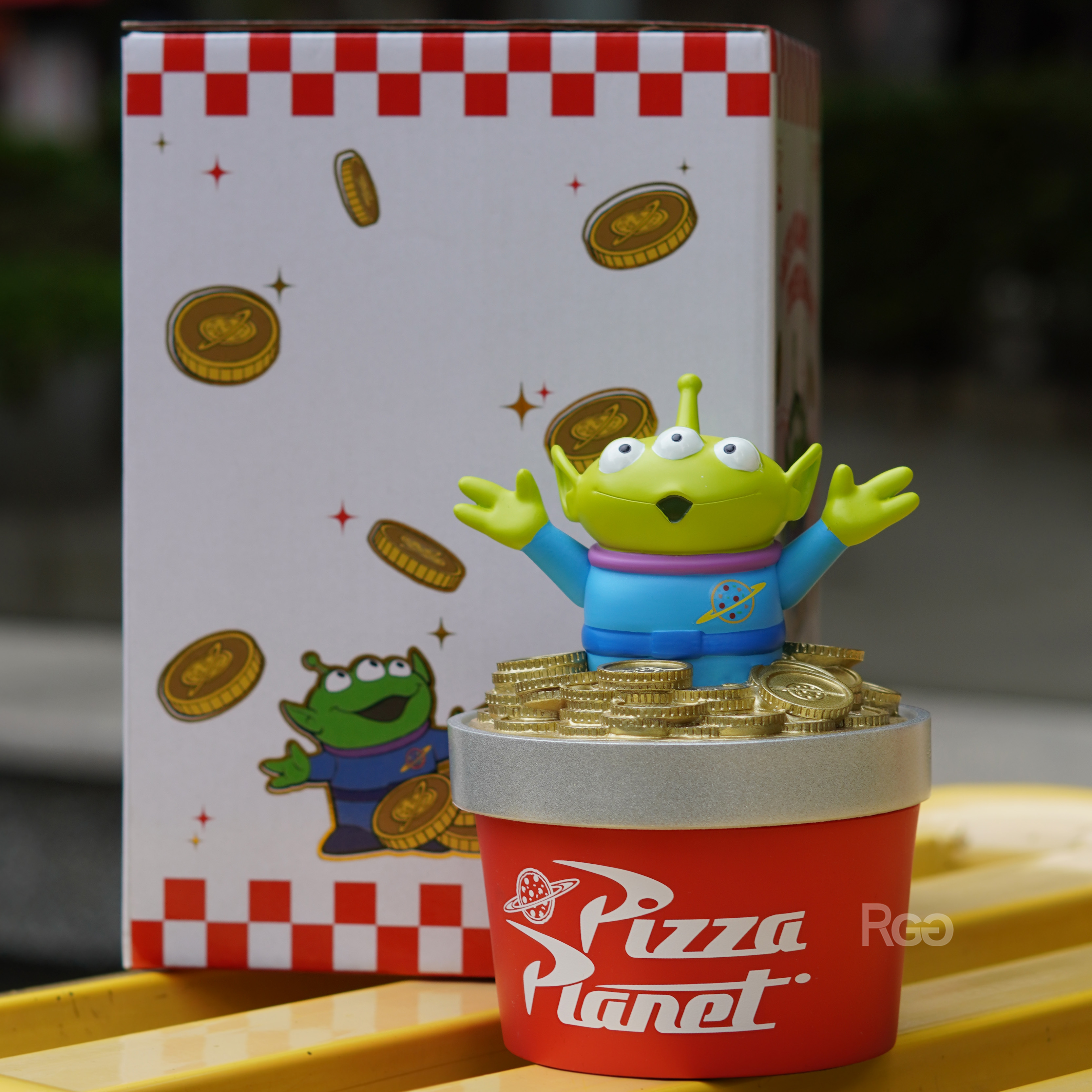 Soap Studio 玩具總動員 三眼怪金幣尋寶派對開箱商品照