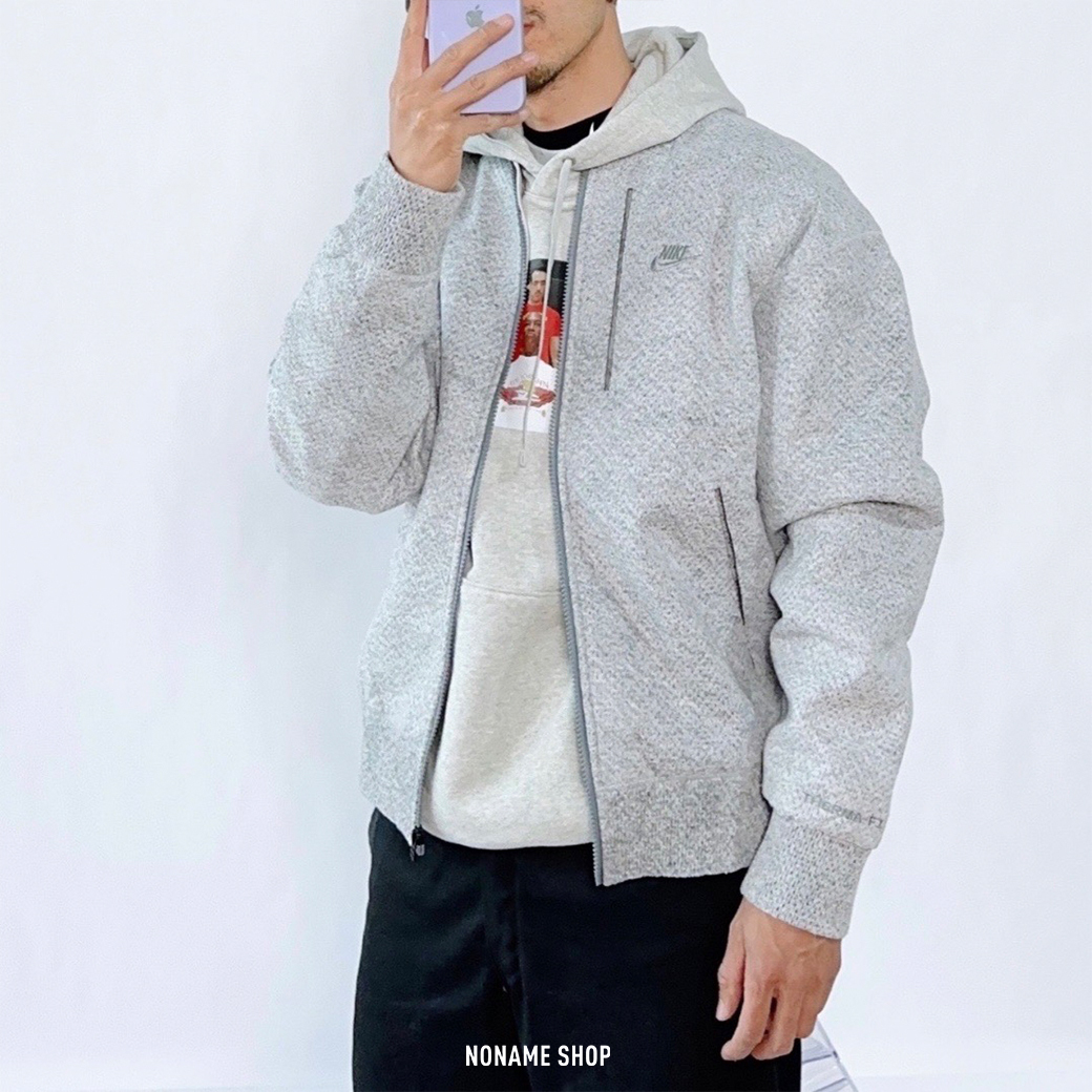 NIKE NSW THERMA FIT ADV TECH PACK 拉鍊 外套 煙灰色 (男款)