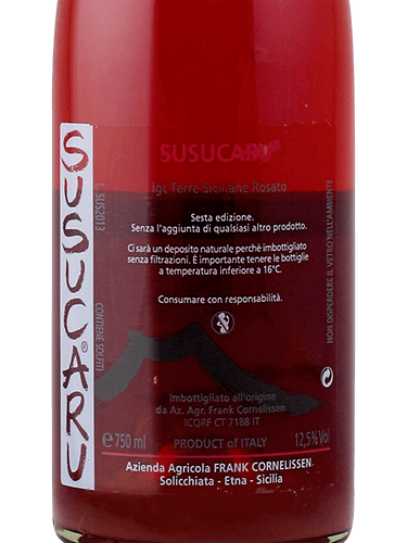 Frank Cornelissen Susucaru Rosato 2020