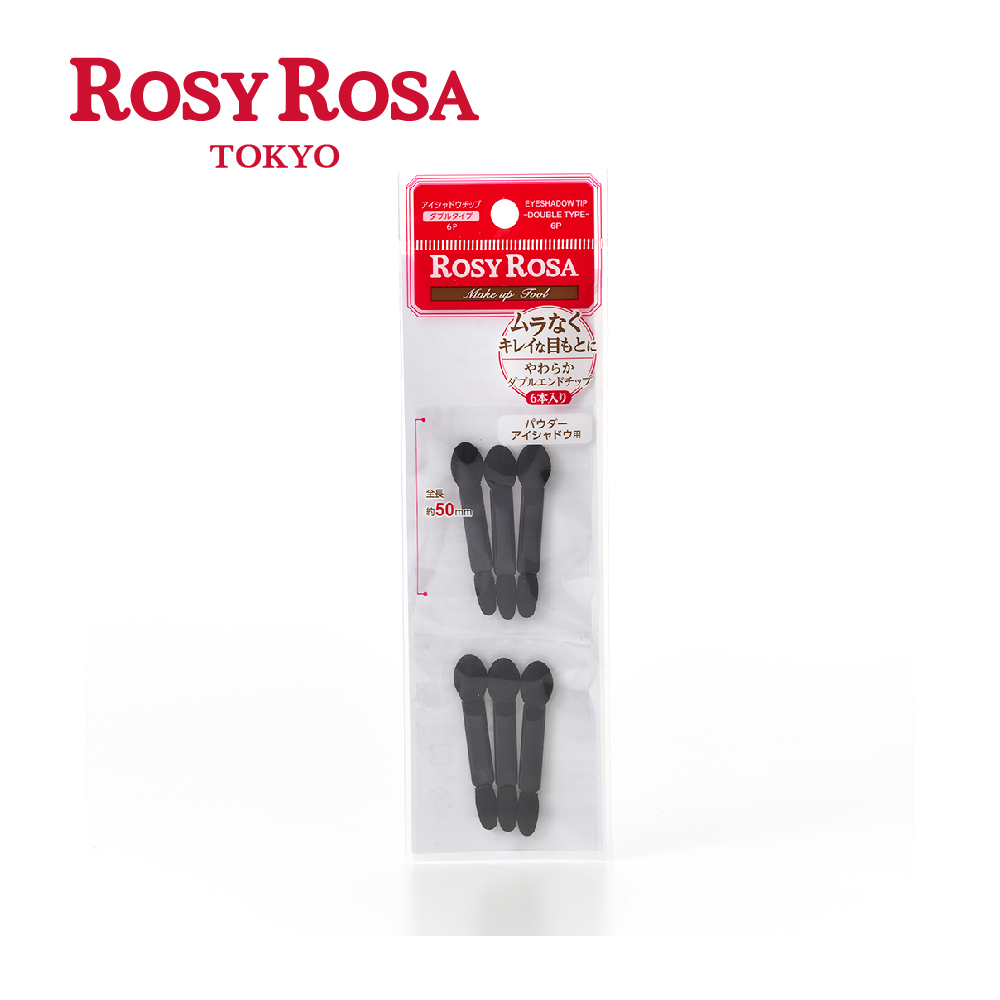 ROSY ROSA 雙頭眼影棒6入