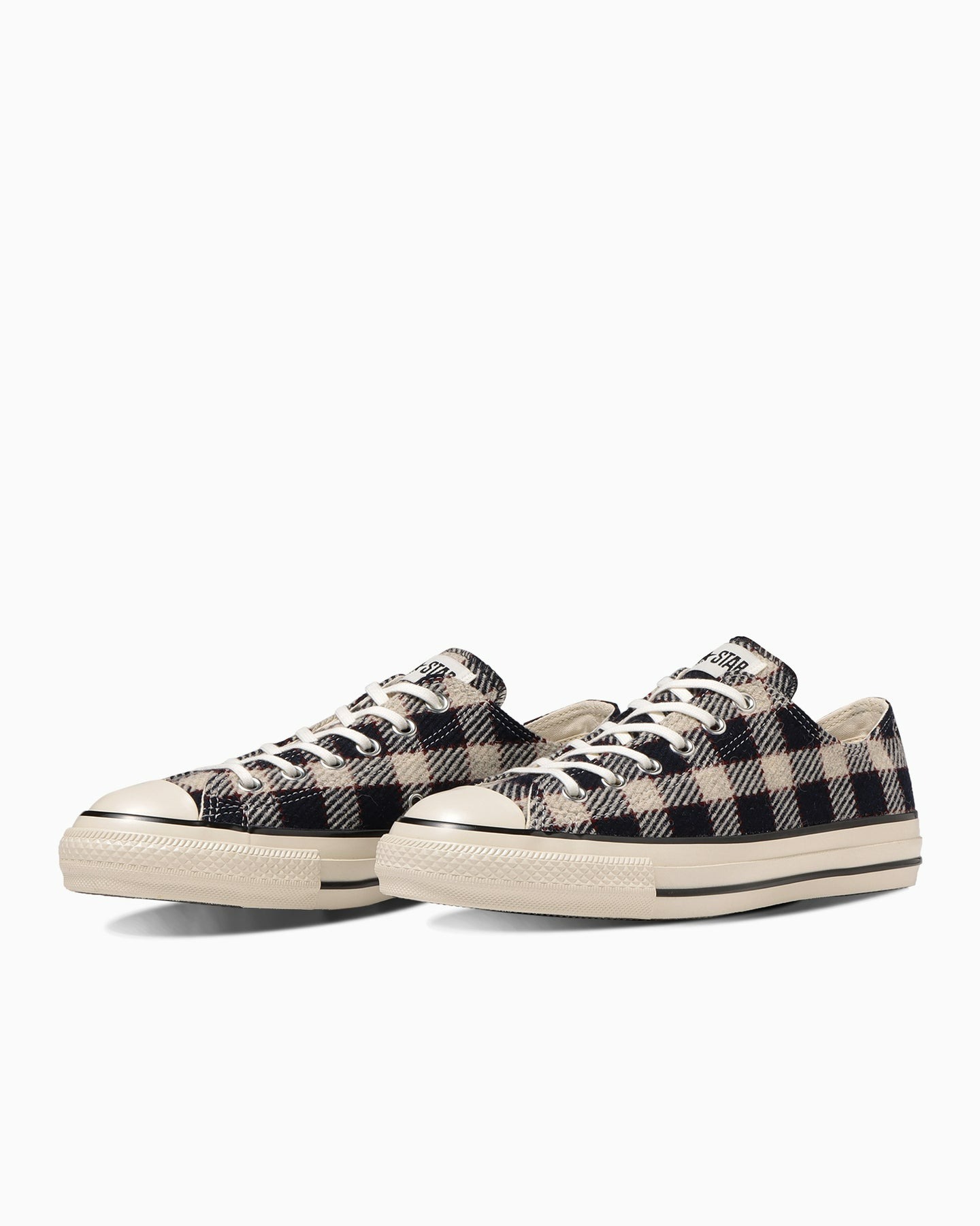 預購┃日本 CONVERSE ALL STAR US WOOL PLAID OX 羊毛 格紋 低筒