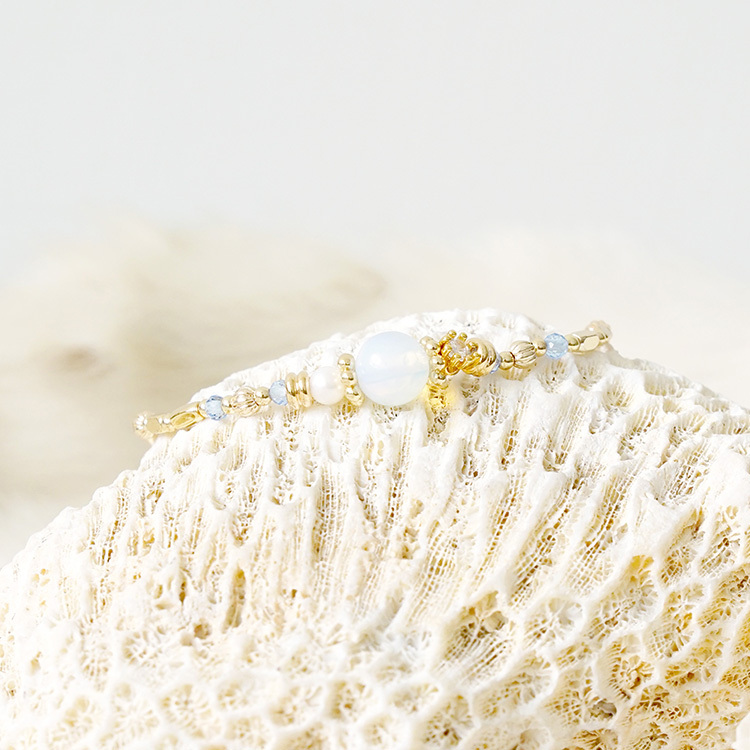 ｜正能量｜小蒐藏家 – 蛋白石 – 手鍊