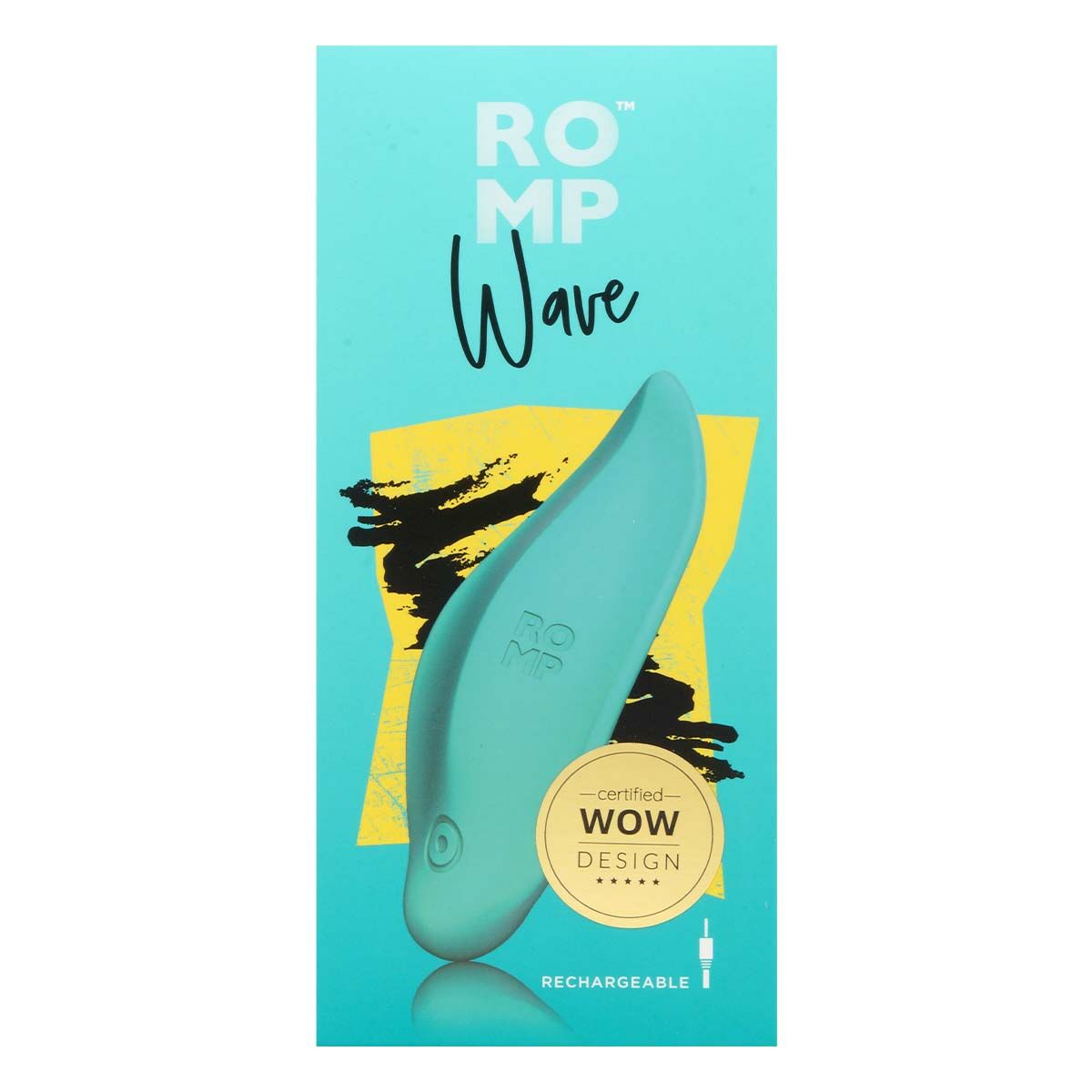 ROMP Wave 流線型按摩器（薄荷綠）