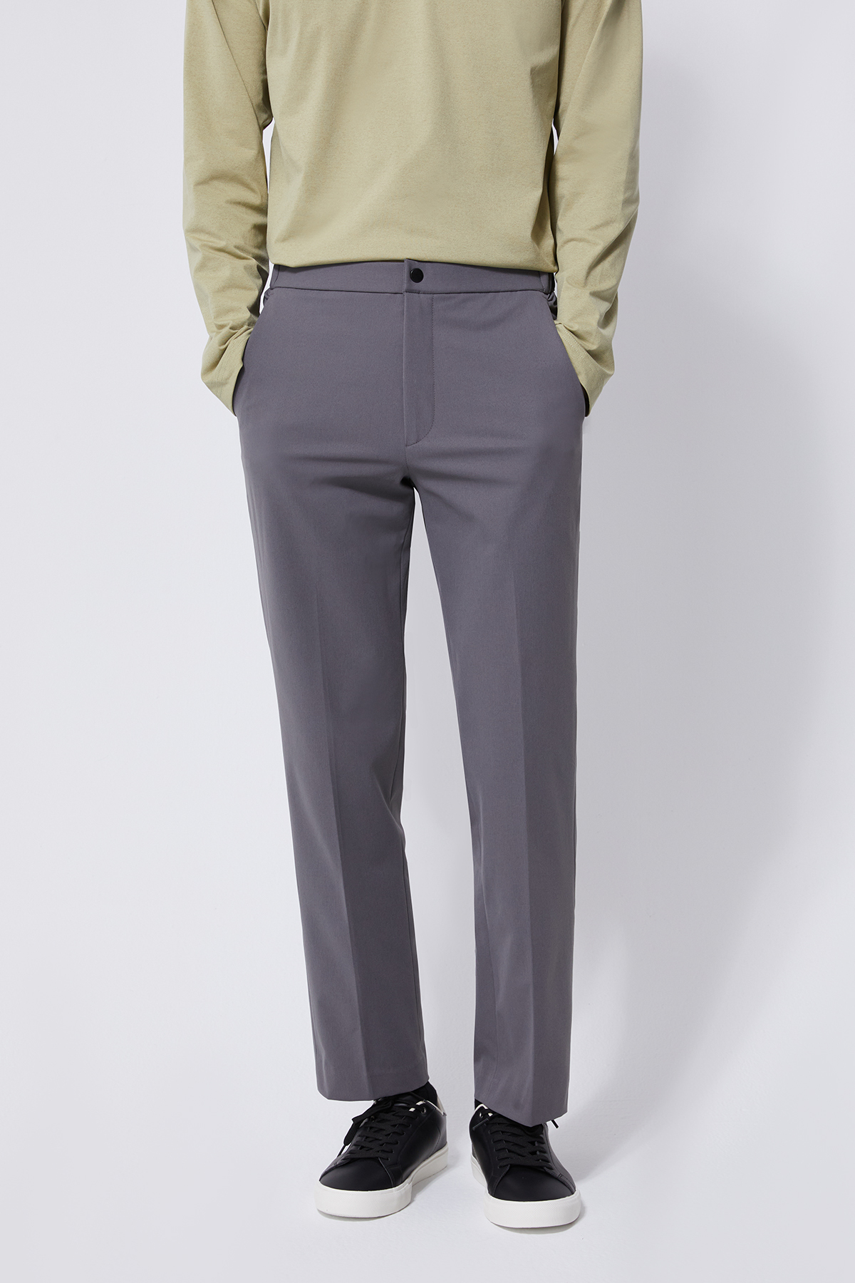 FLITE2.0 防潑水鬆緊西裝褲（鐵灰）