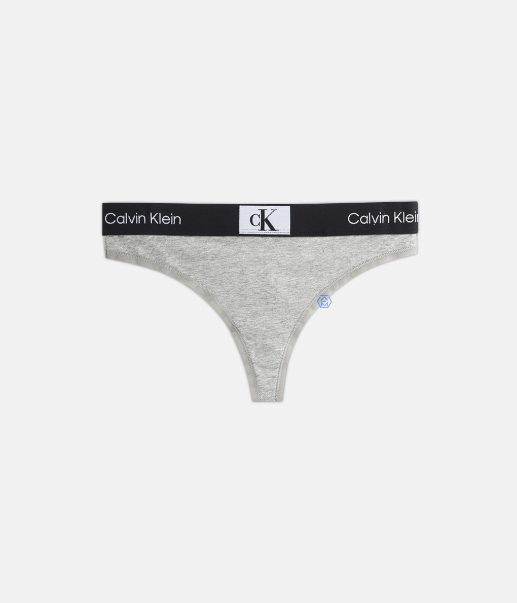 Calvin Klein 1996 Modern Thong 灰色丁字褲 (QF7221E-P7A)