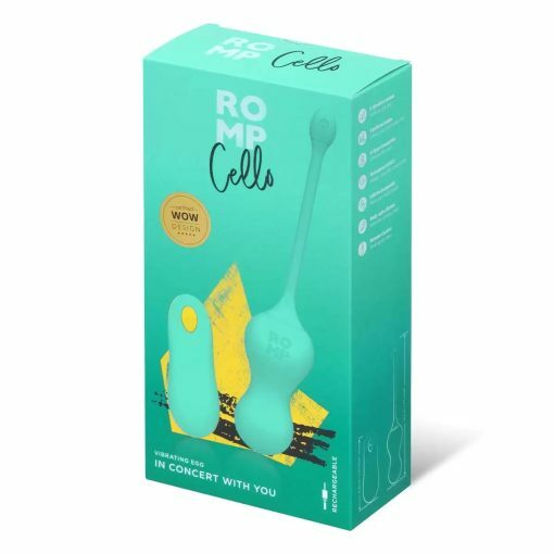 ROMP Cello 遙控震動器 (湖水綠色)
