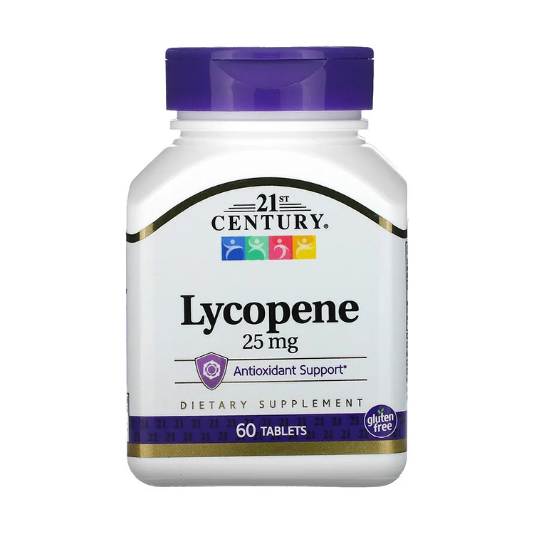 21st Century, Lycopene, 25 mg, 60 Tablets