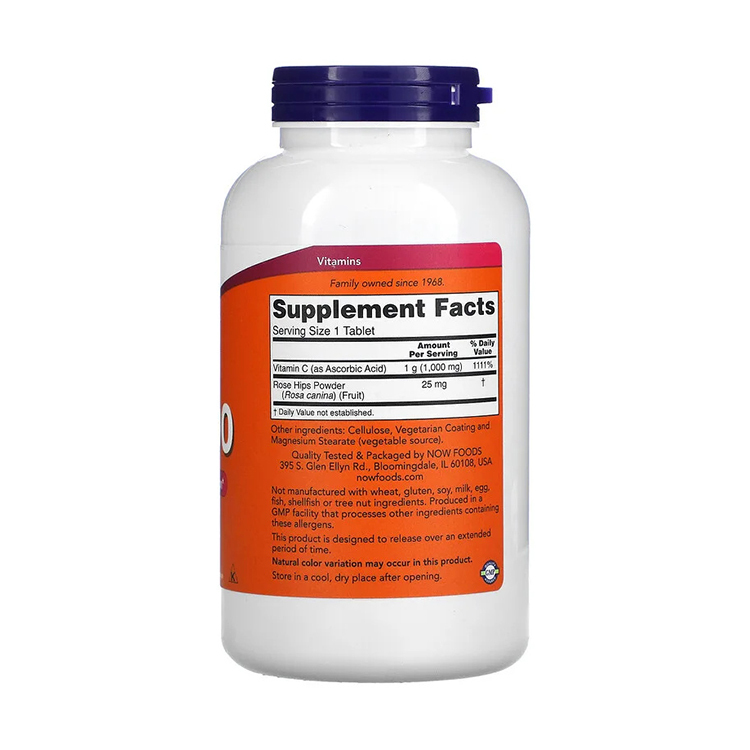 NOW Foods, C-1000, 250 Tablets