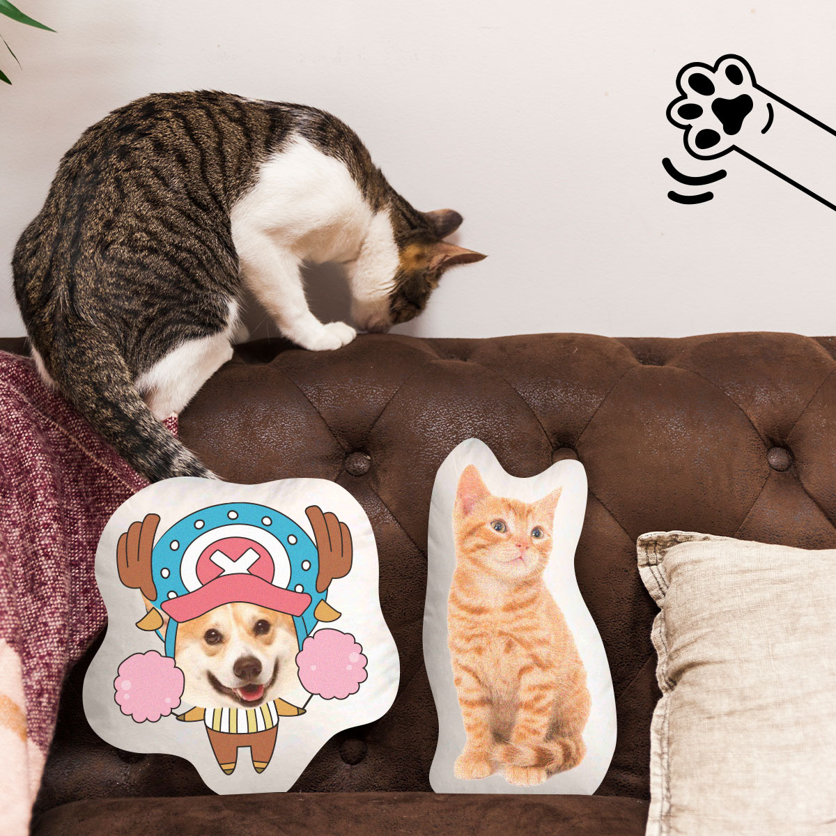 客製化可愛攬枕【小攬枕】