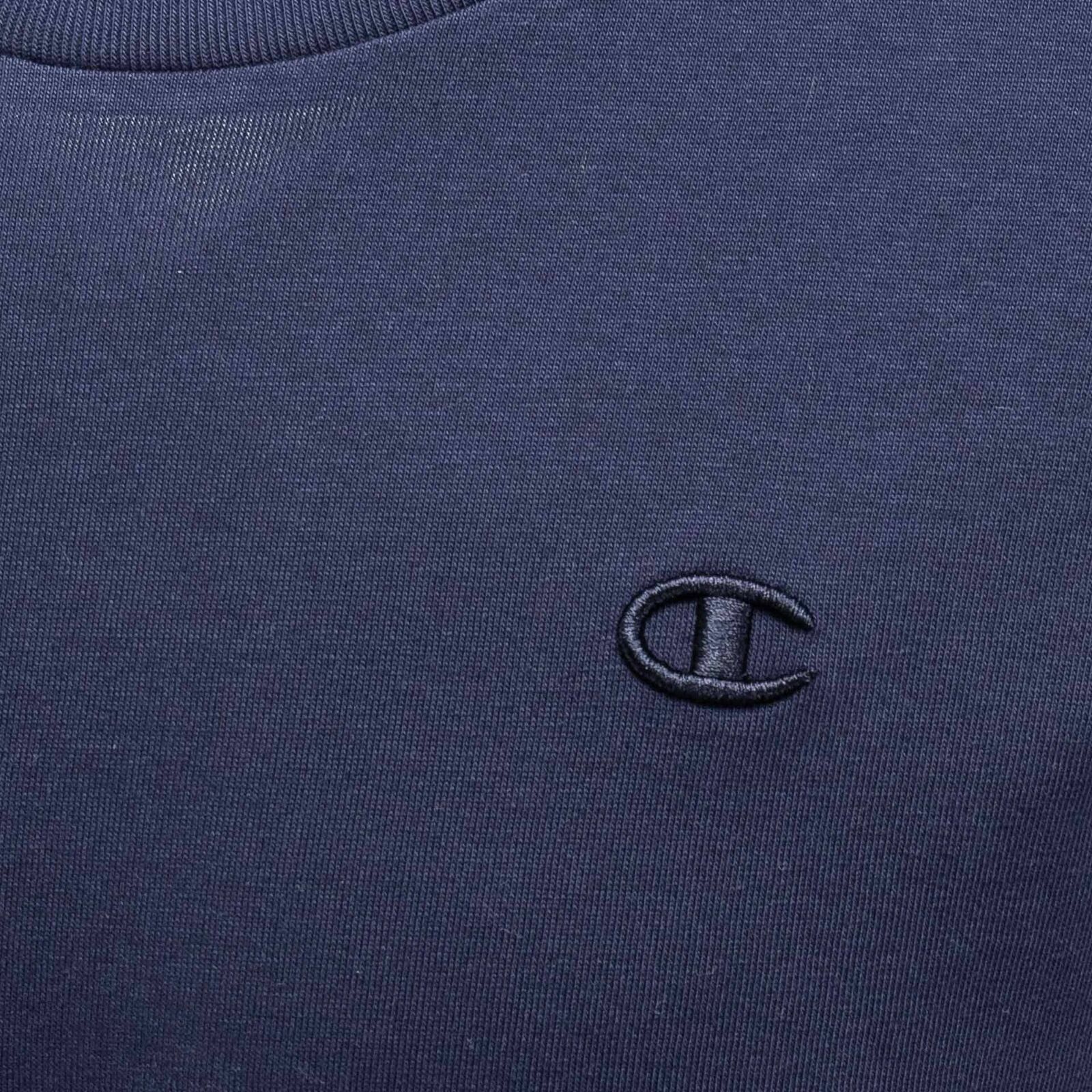 男款-ROCHESTER小刺繡長袖TEE-深藍 （219071-BS538）