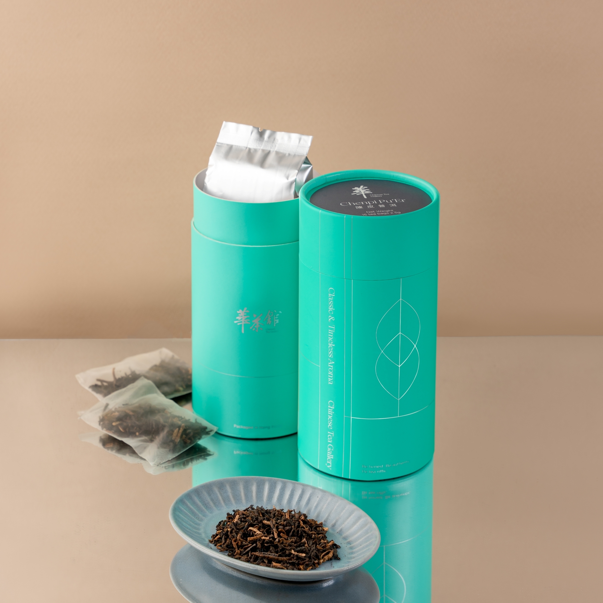 陈皮普洱 陳皮普洱| 冷泡茶茶包- 華茶館