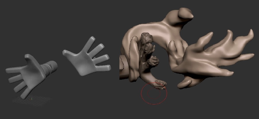 【New World Brick】夜光螢火火達摩手  +  陽炎特效