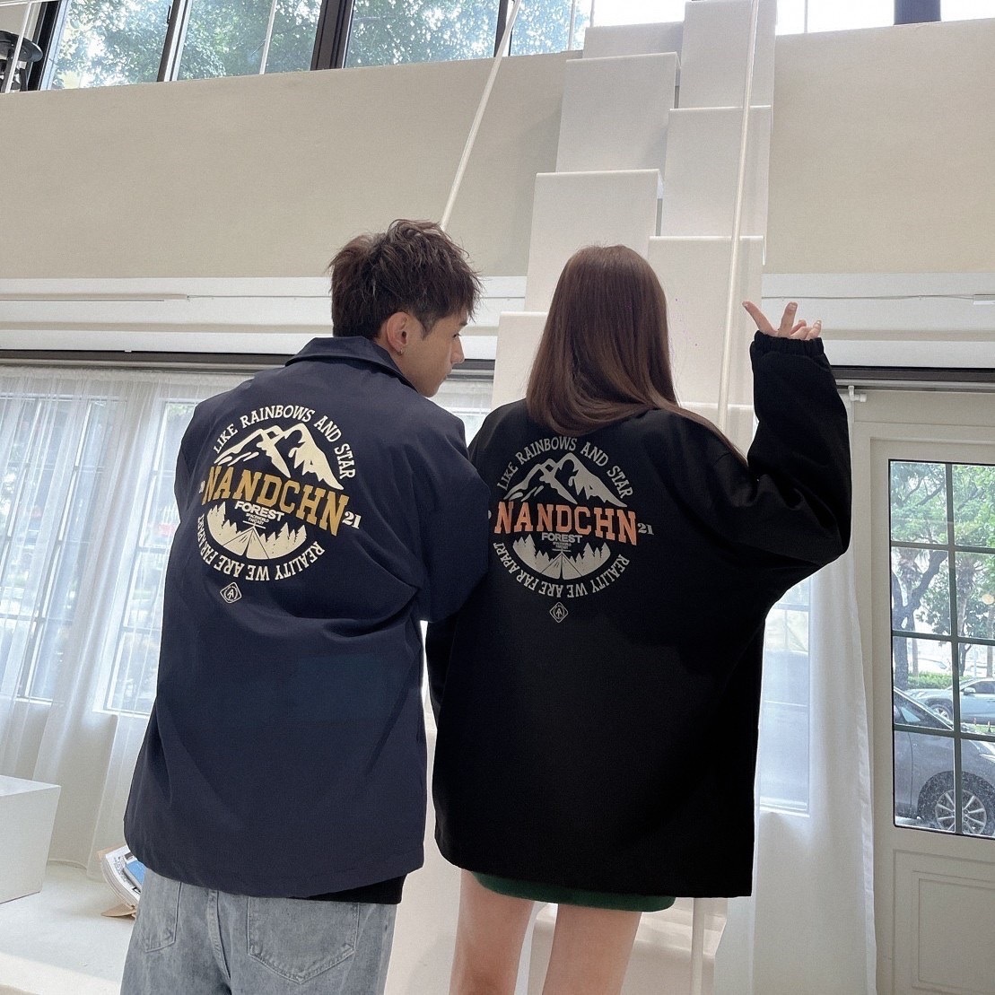 CROSS 山脈教練外套 風衣棒球外套 排釦外套 98013