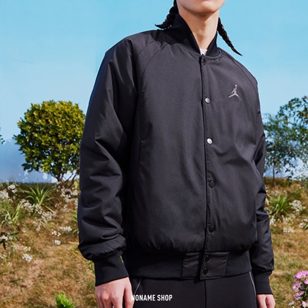 NIKE JORDAN SPORT VARSITY 棒球 外套 黑色 (男款)