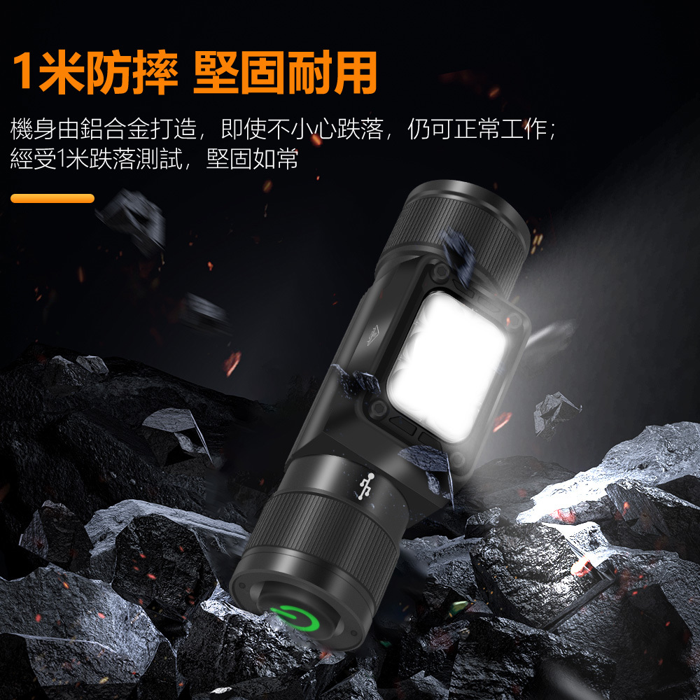 HP360頭燈 - 1米防摔設計