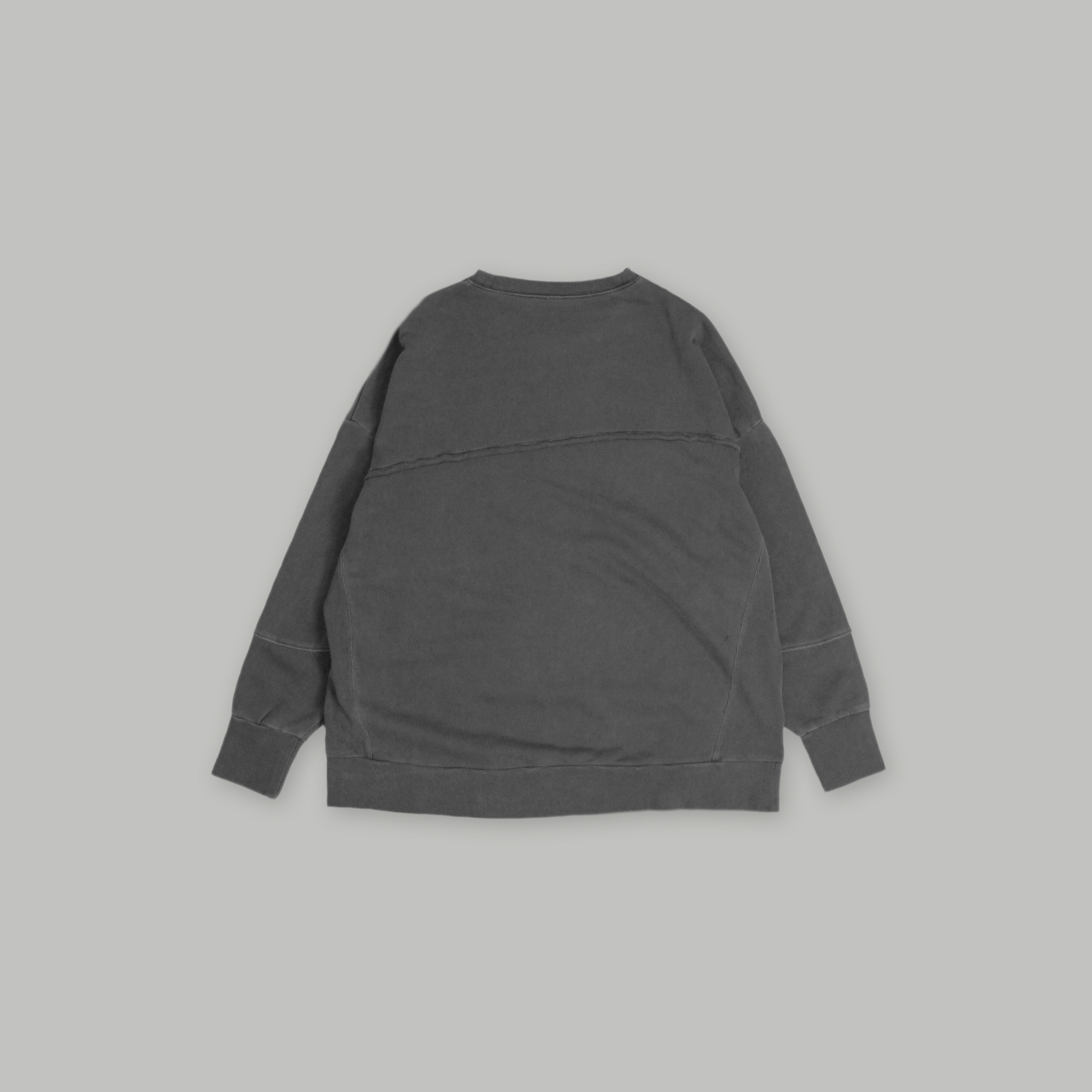 J.P.L. 圓領鬚邊織紋顏料染棉 Tee ╭ 3色 ╮