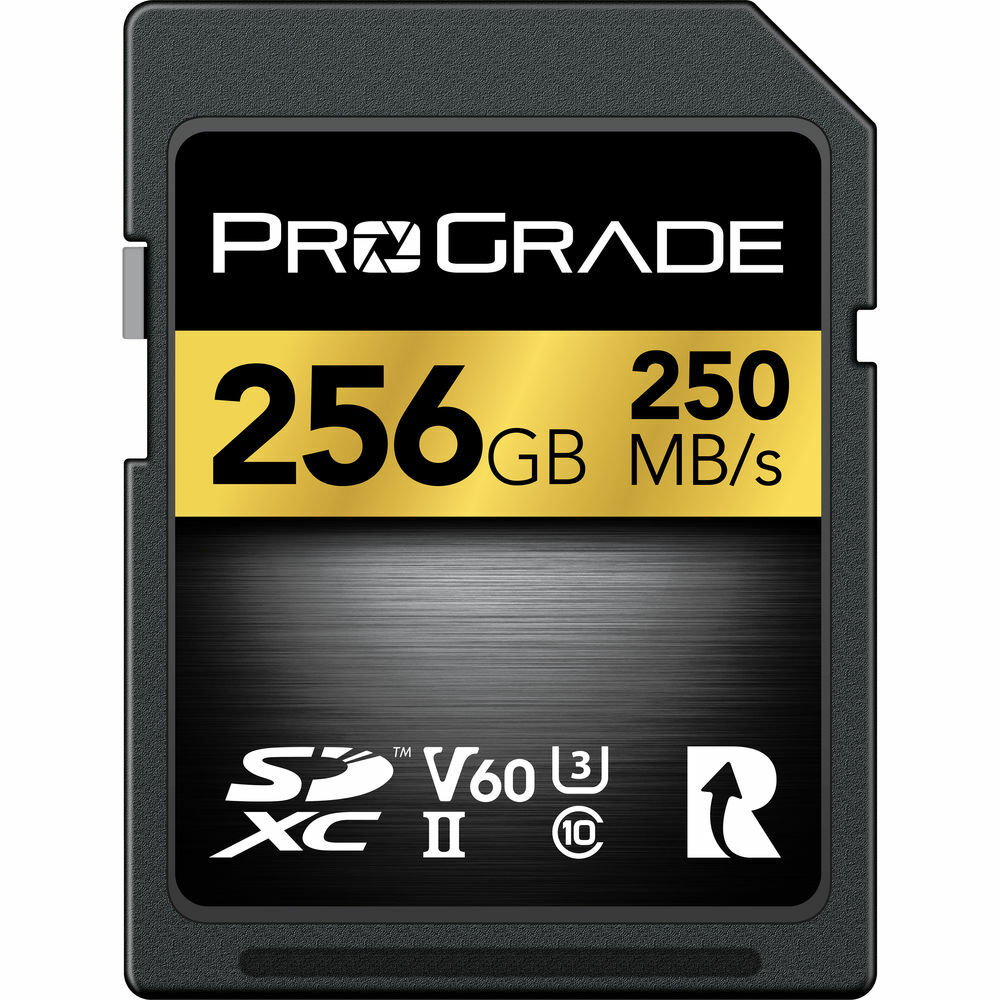 ProGrade Digital 256GB UHS-II V60 SDXC Memory Card