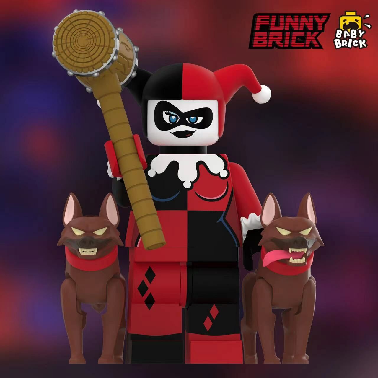 [Baby Brick X Funny Brick][In stock] TAS Harley Quinn - Deluxe Ver. [PADprinted]