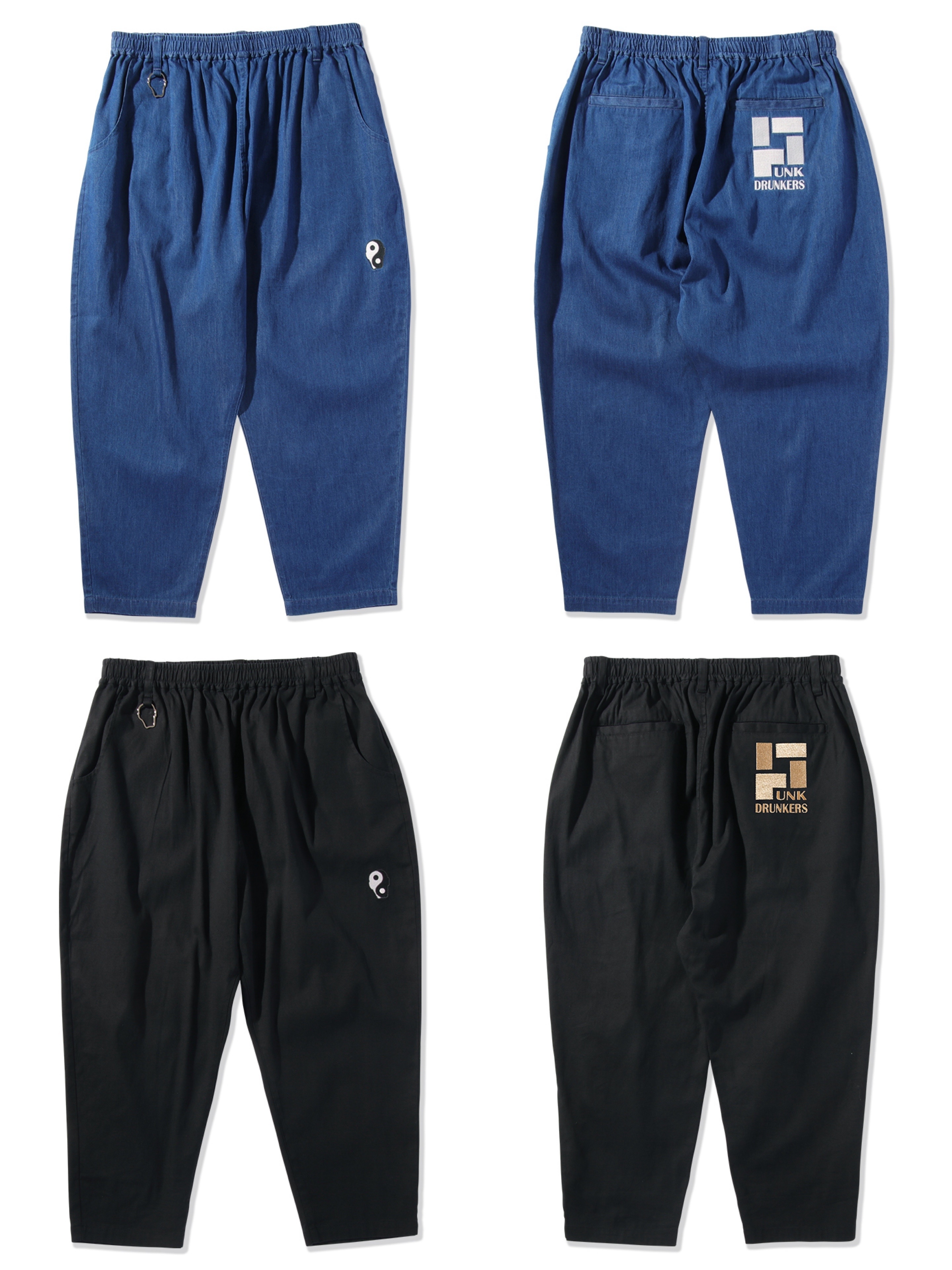 預訂2024/2月 PUNK DRUNKERS Pカンフーパンツ⚠️⚠️熱賣款‼️落單前請先PM查詢貨源