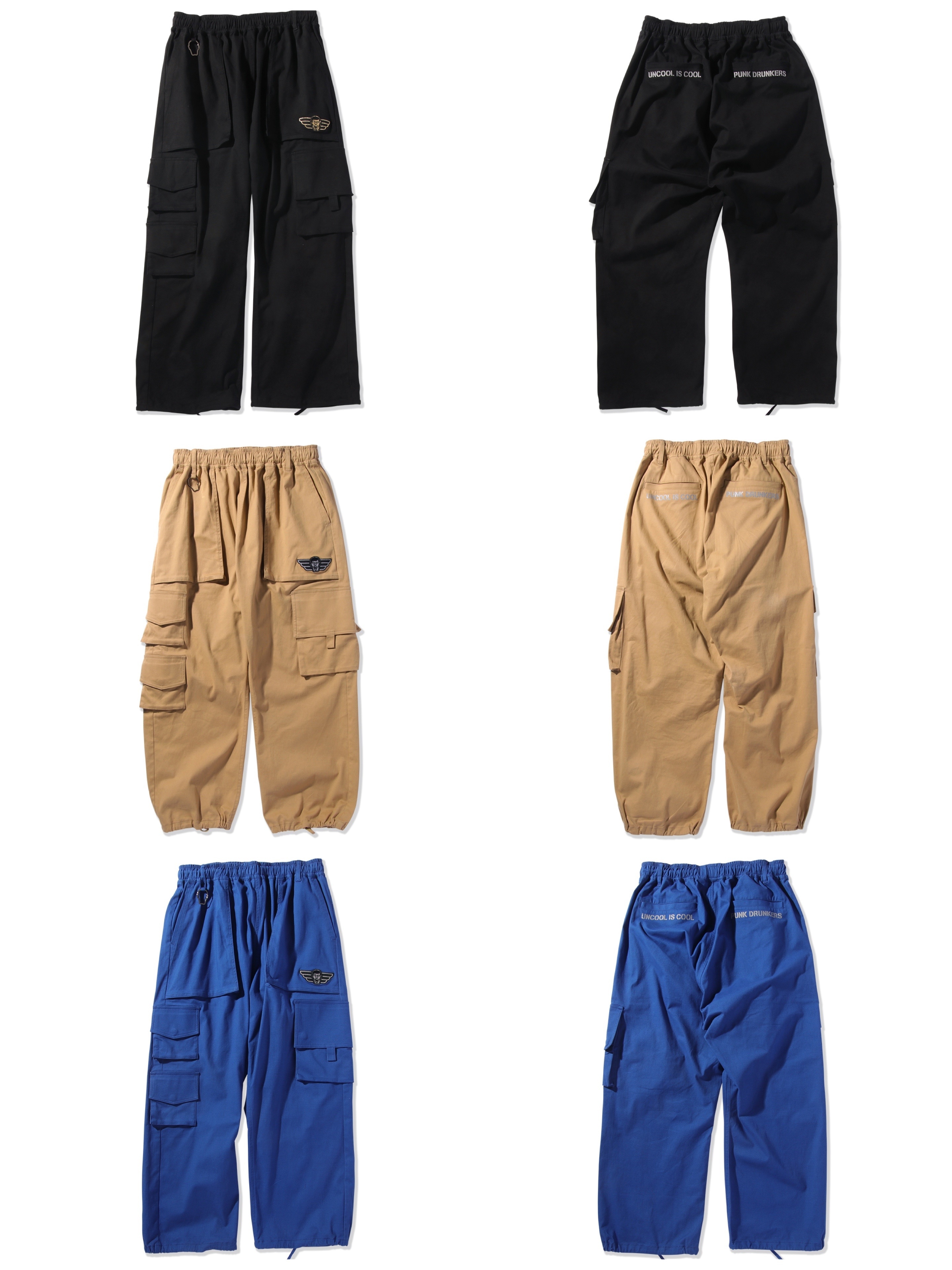 預訂2024/3月 PUNK DRUNKERS あいつ軍カーゴパンツ⚠️⚠️熱賣款‼️落單前請先PM查詢貨源