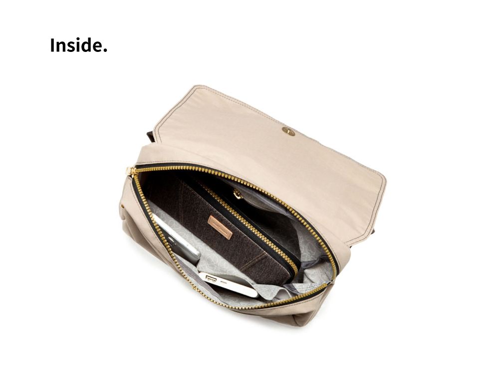 satana 趣遊個性後背包 1017-0450-419 內部隔層照