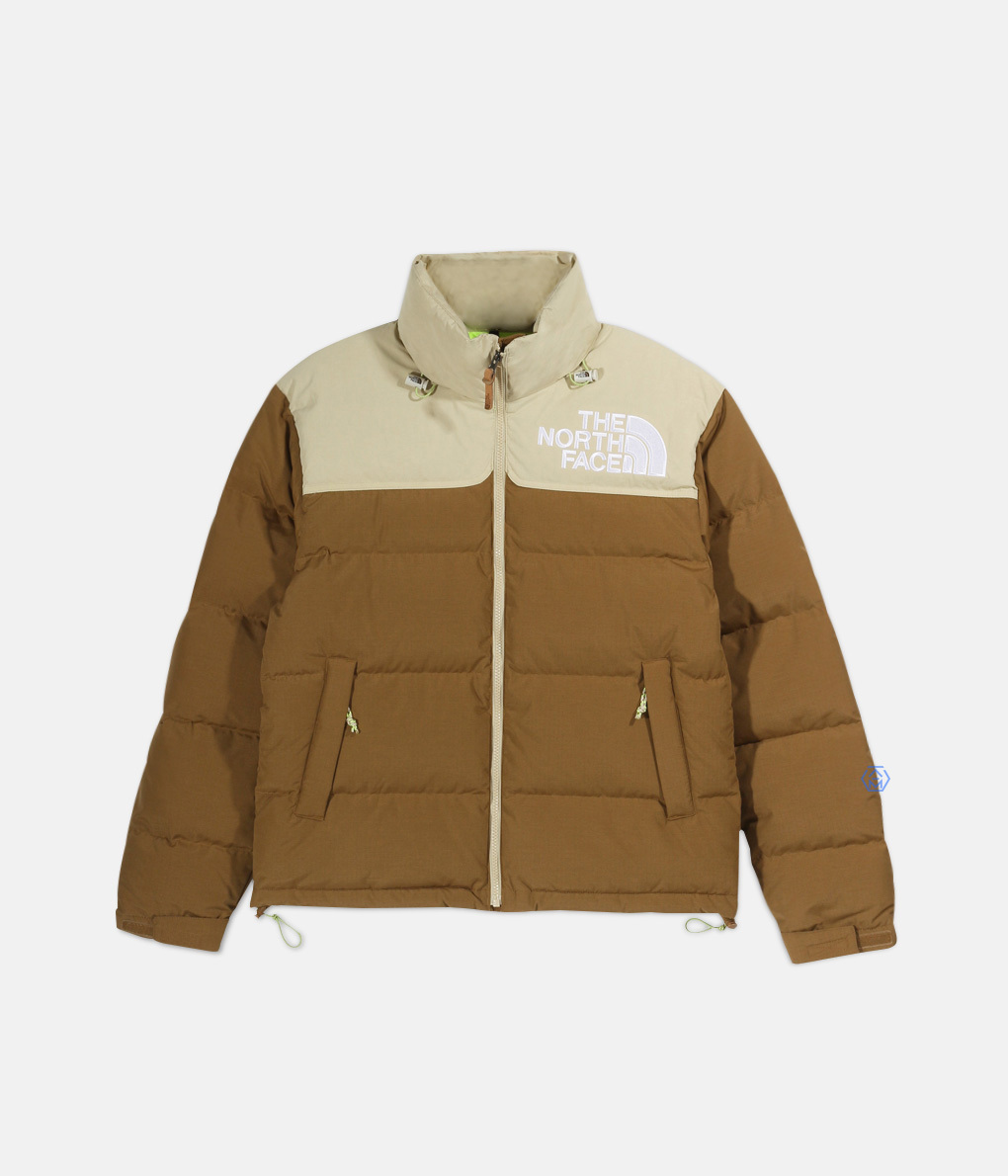 The North Face 92 Low-Fi Hi-Tech Nuptse 棕色羽絨外套 (NF0A7ZYP92Q)