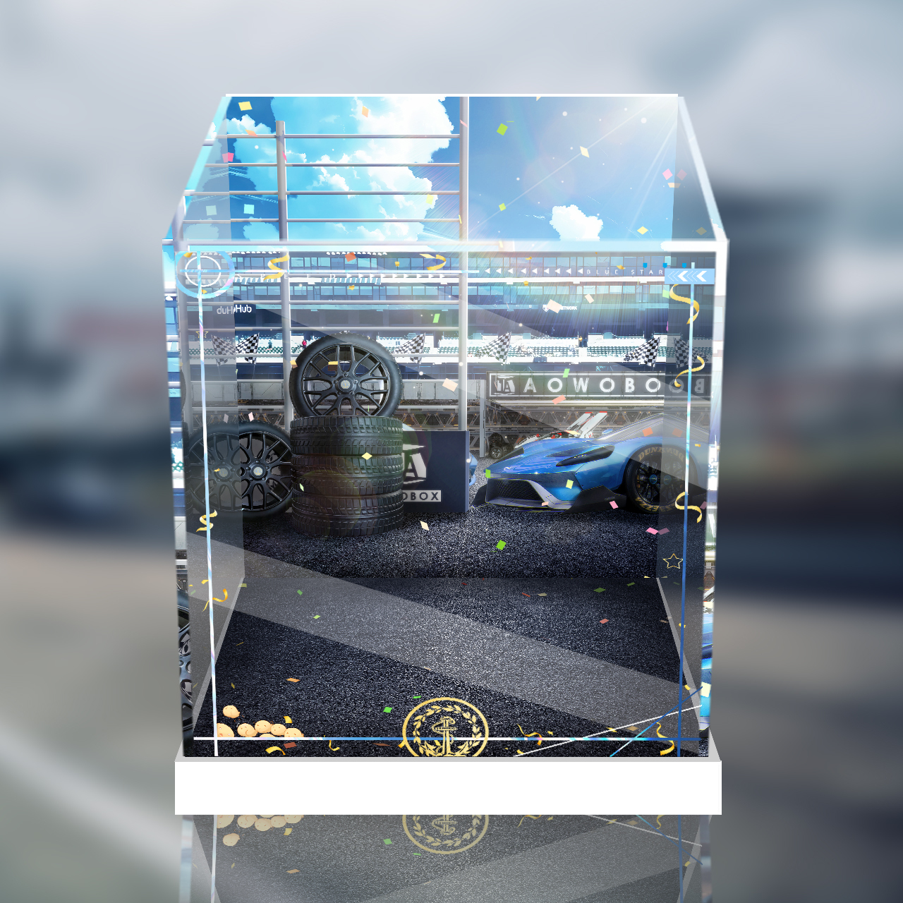 APEX バルチモア 1/7 FINISH LINE FLAGBEARER AOWOBOX] Azur Lane Baltimore Finish Line Flagbearer dB