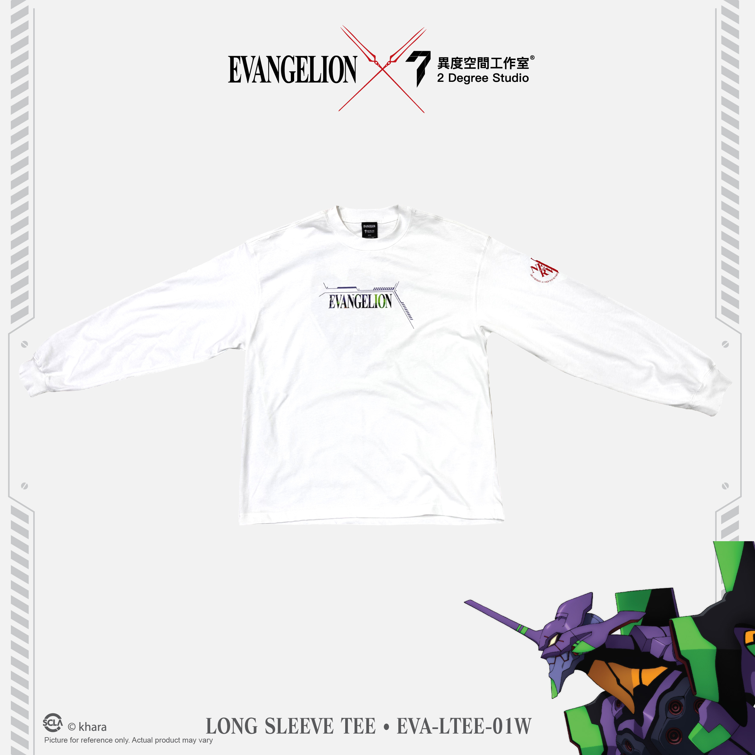 EVA 長袖T-Shirt EVA-LTEE-01W