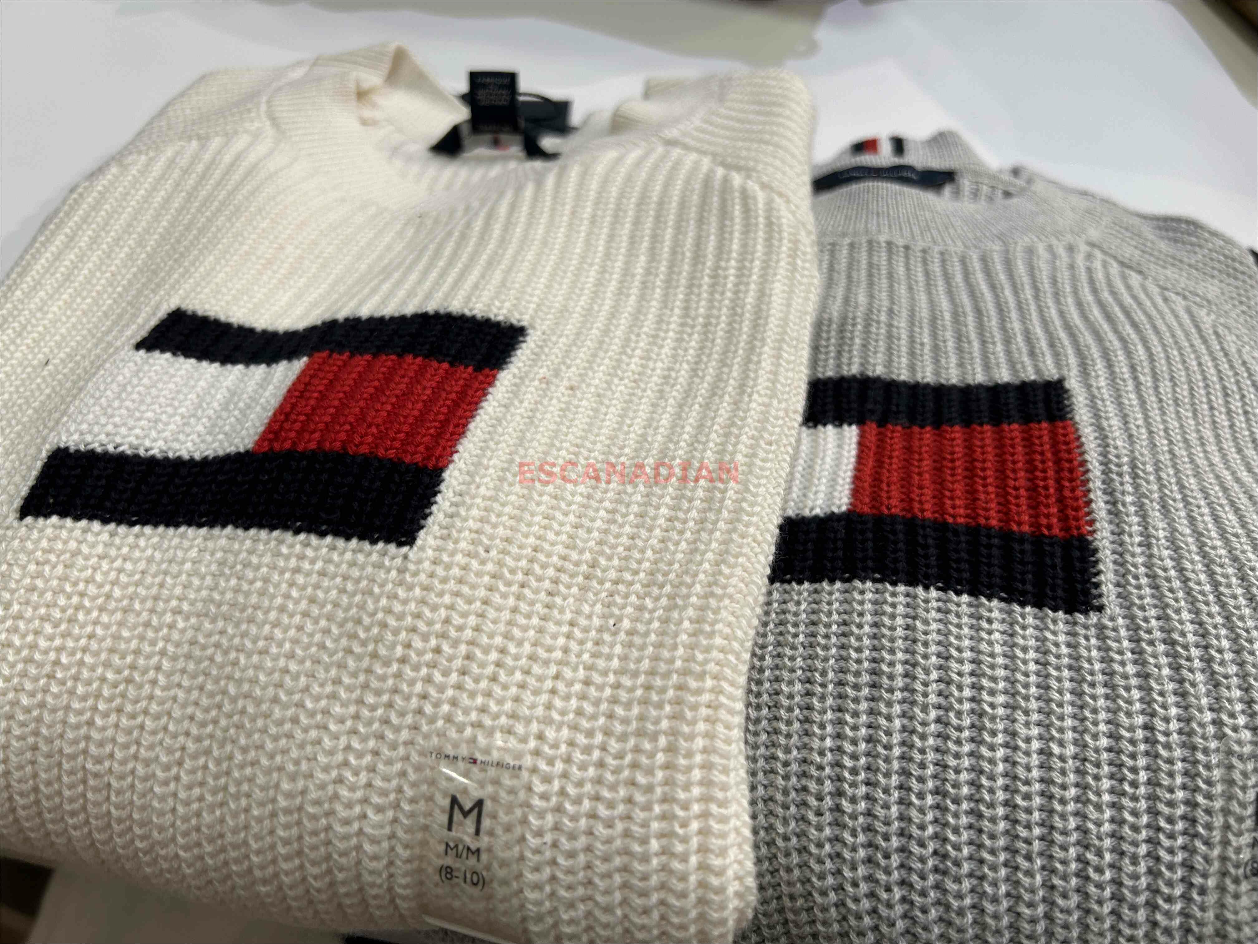 TOMMY 男大童 國旗LOGO 針織毛衣 (3色)