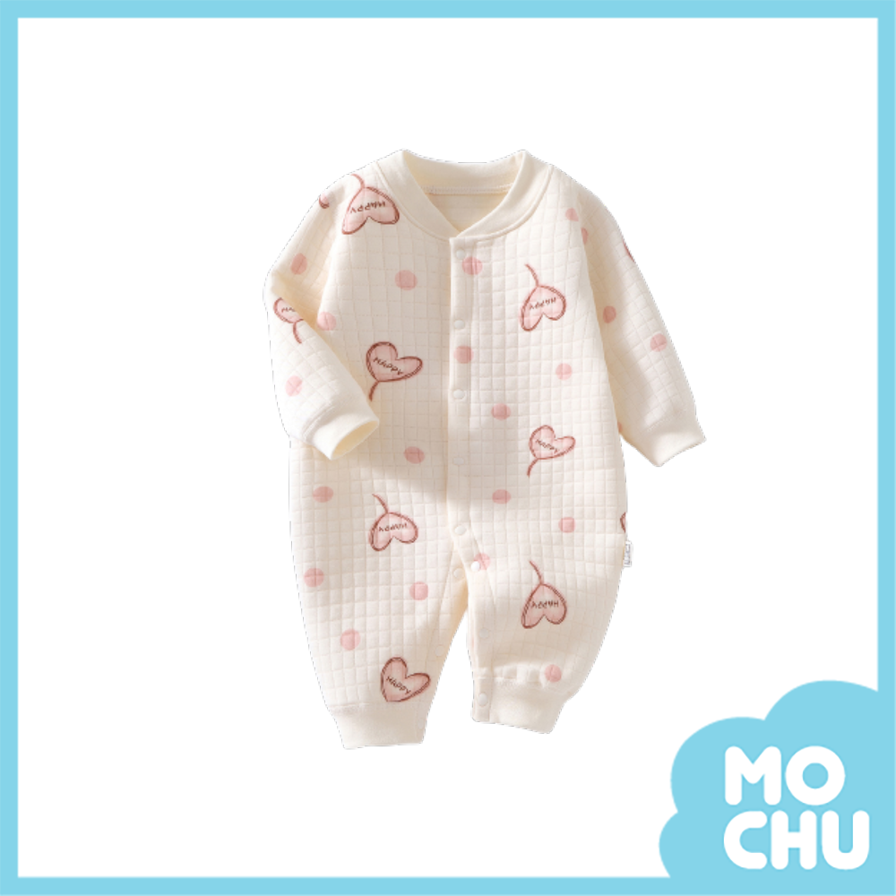 甜甜愛心氣球空氣棉連身衣