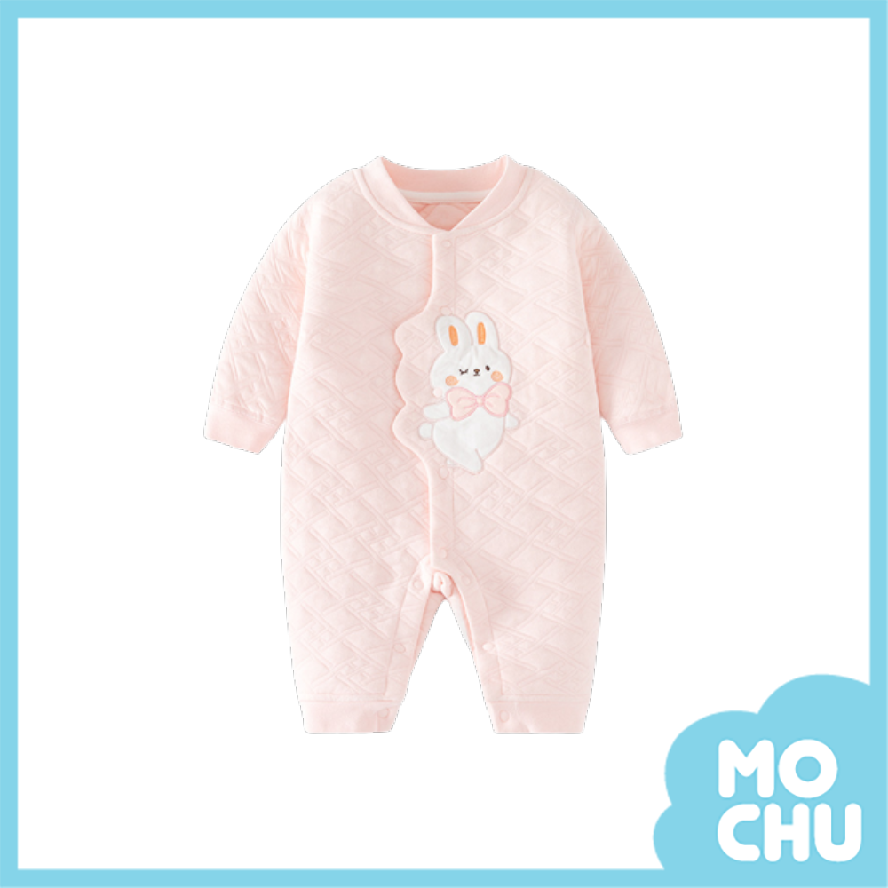 眨眼兔兔夾棉保暖連身衣(兩色)