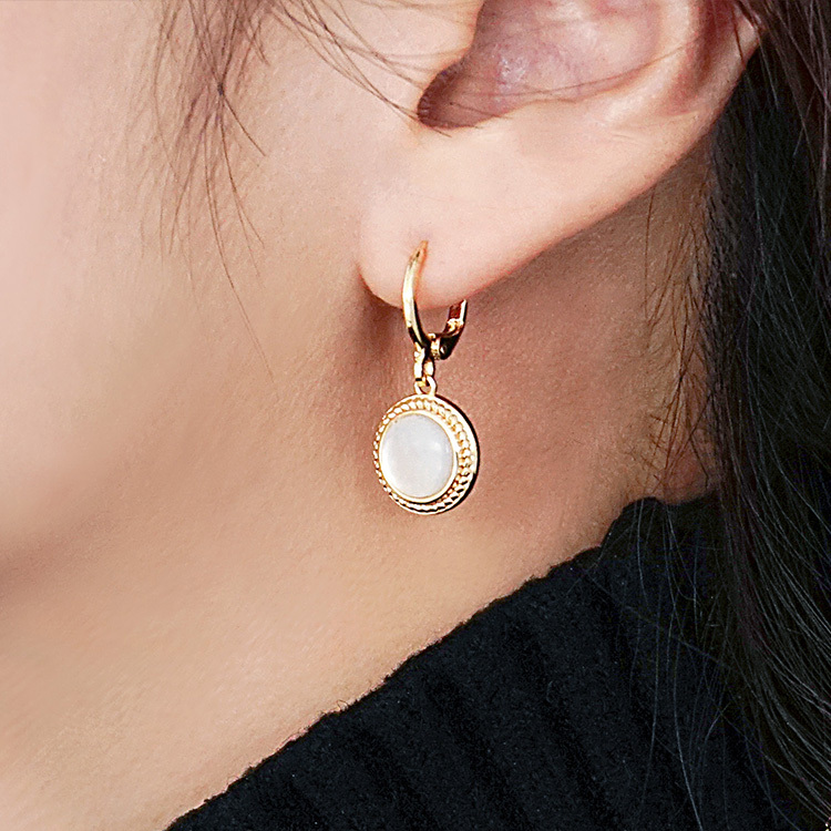 漫步塞納河畔 – 貝殼 – 耳環