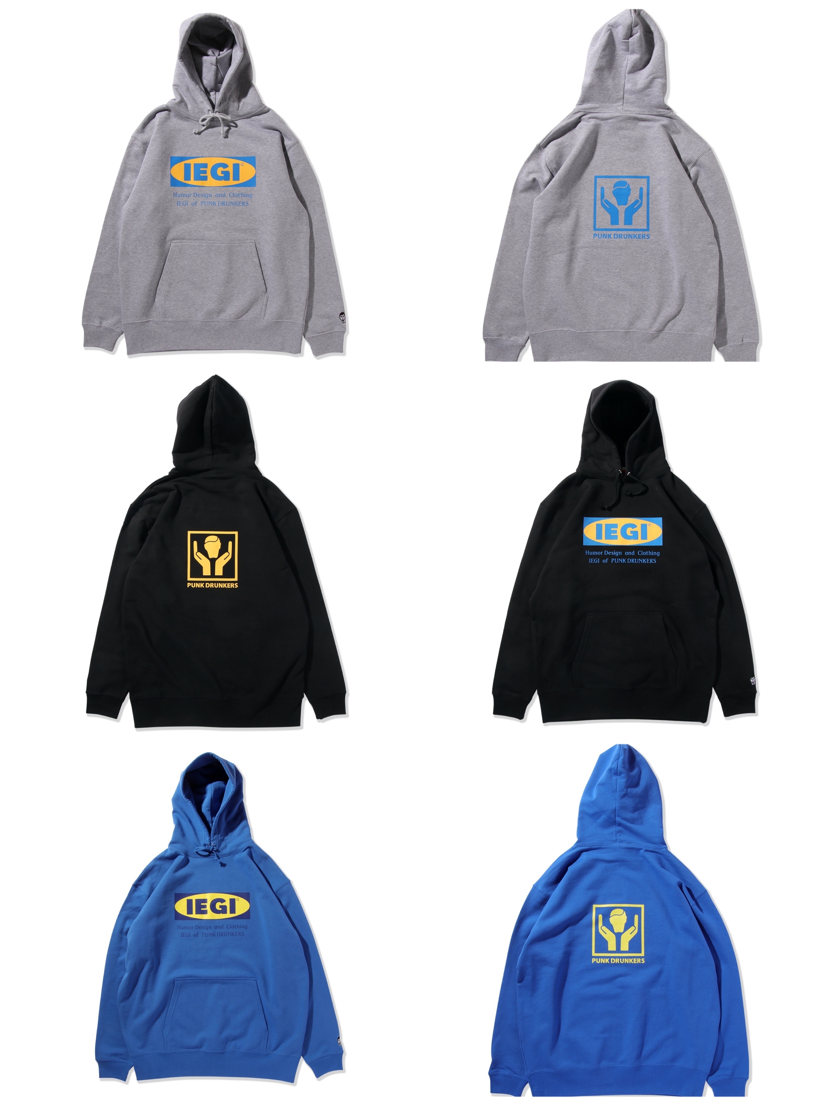 預訂2024/2月 PUNK DRUNKERS IEGIパーカ⚠️⚠️熱賣款‼️落單前請先PM查詢貨源