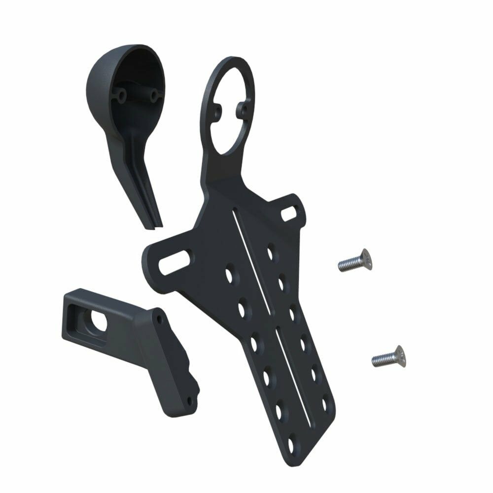 Motone 水冷 Bobber 專用 側牌架套件 (含尾燈支架)