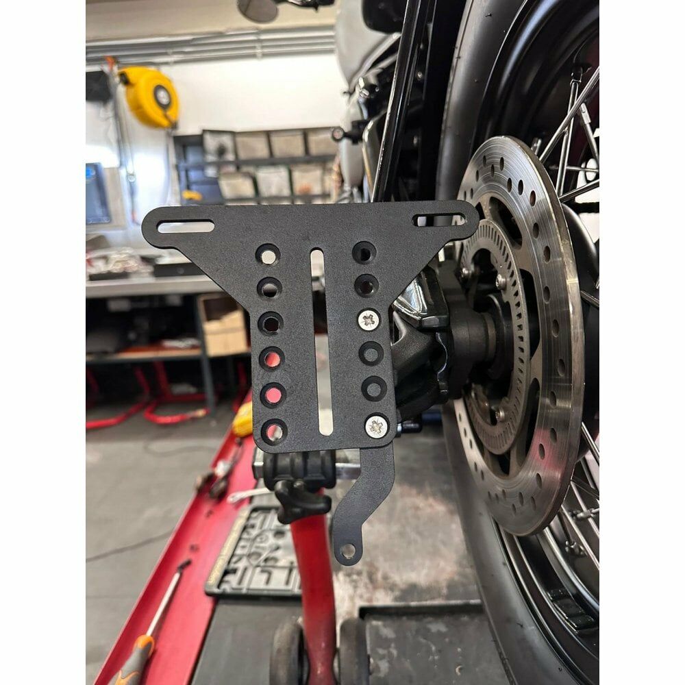 Motone Sidekick (Axle-Mount) Side Mount Number Plate Kit (No Tail Light Version)