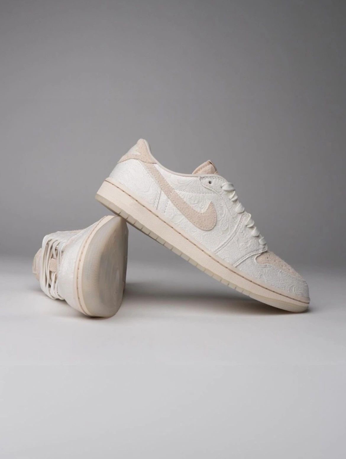 【Focus Store】預購 Chris Paul x Nike Air Jordan 1 Low OG "Light Cream and Sail" 白色 FZ0455-200
