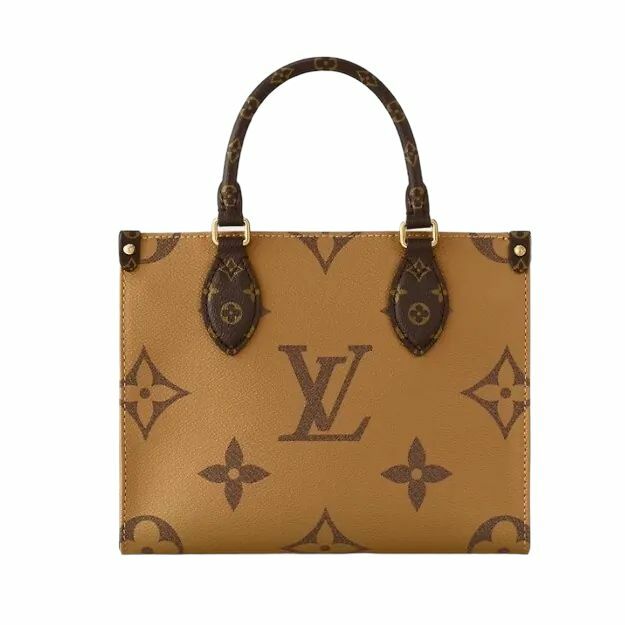 全新LV手挽袋小號 M46373 啡色 Monogram Reverse塗層帆布 OnTheGo PM #BRAND NEW #香榭站正品