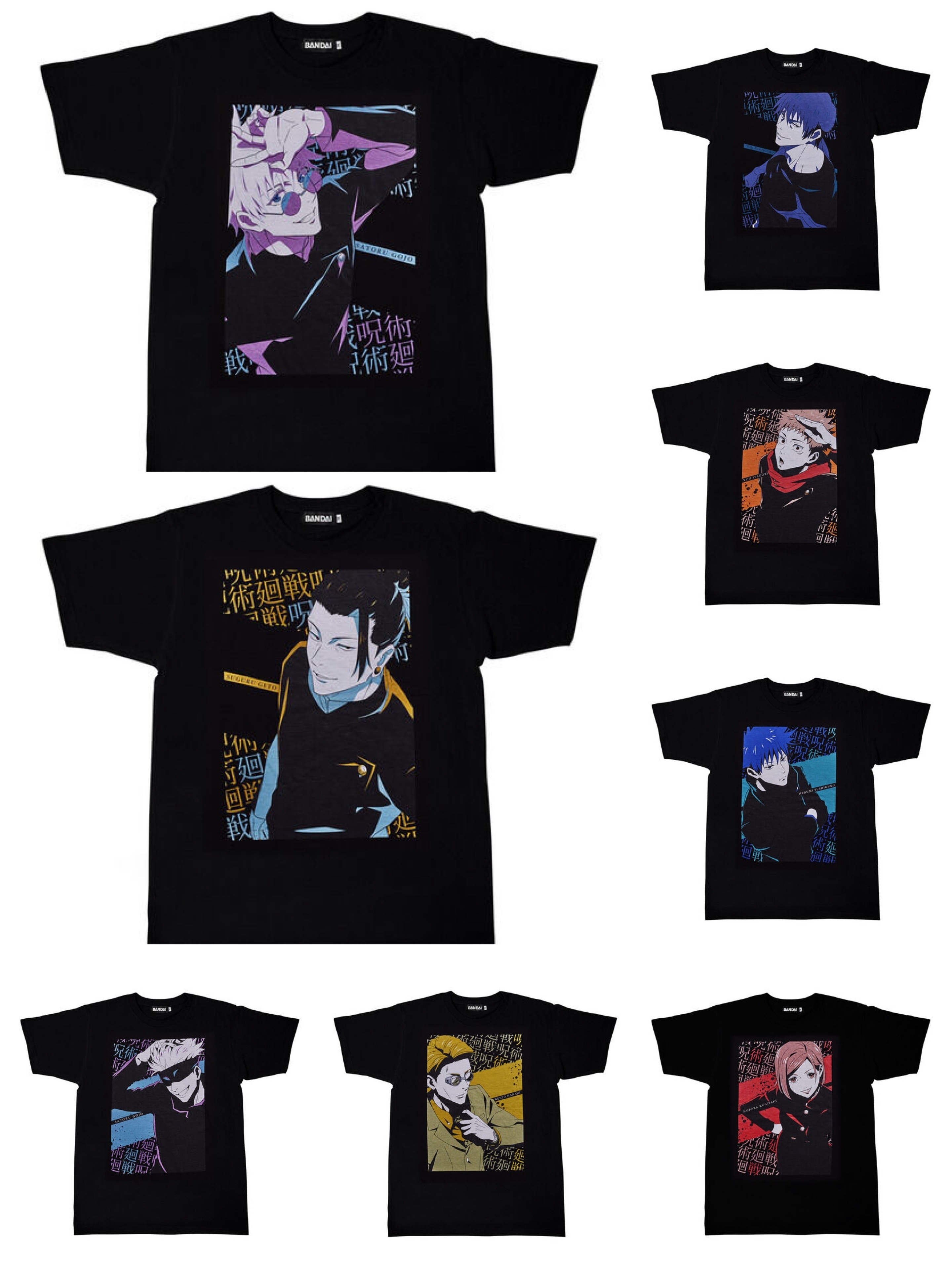 Pbandai 預訂2024/7月 呪術廻戦 Tシャツコレクション－玖－