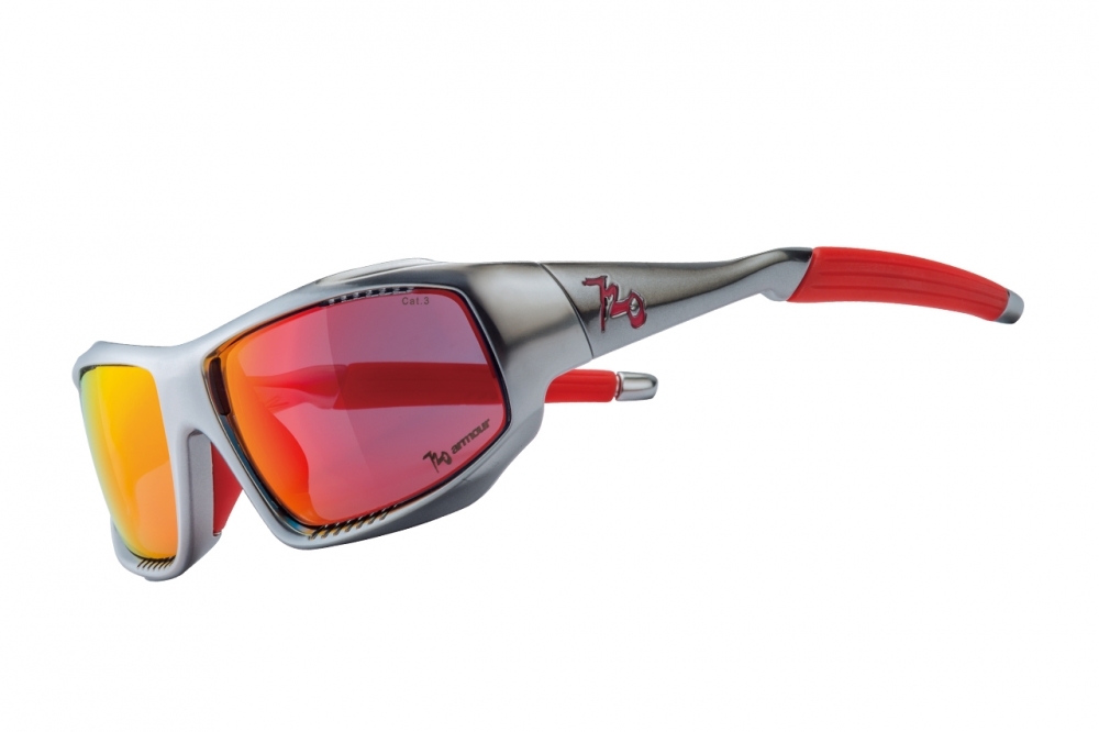 【720】B370 C05 運動太陽眼鏡 (雷電銀/灰紅鍍膜) Rock Asia系列 台灣製