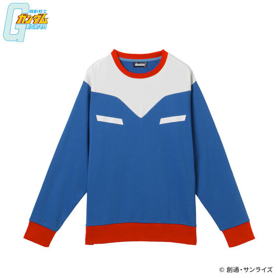 Pbandai 預訂2024/4月 機動戦士ガンダム 制服モチーフ ルームウェア アムロ・レイモデル