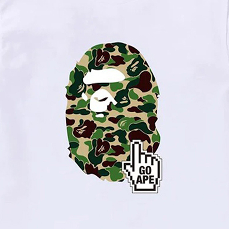 BAPE ABC Camo BAPE Online Tee White/Green BAPE-294 [台灣