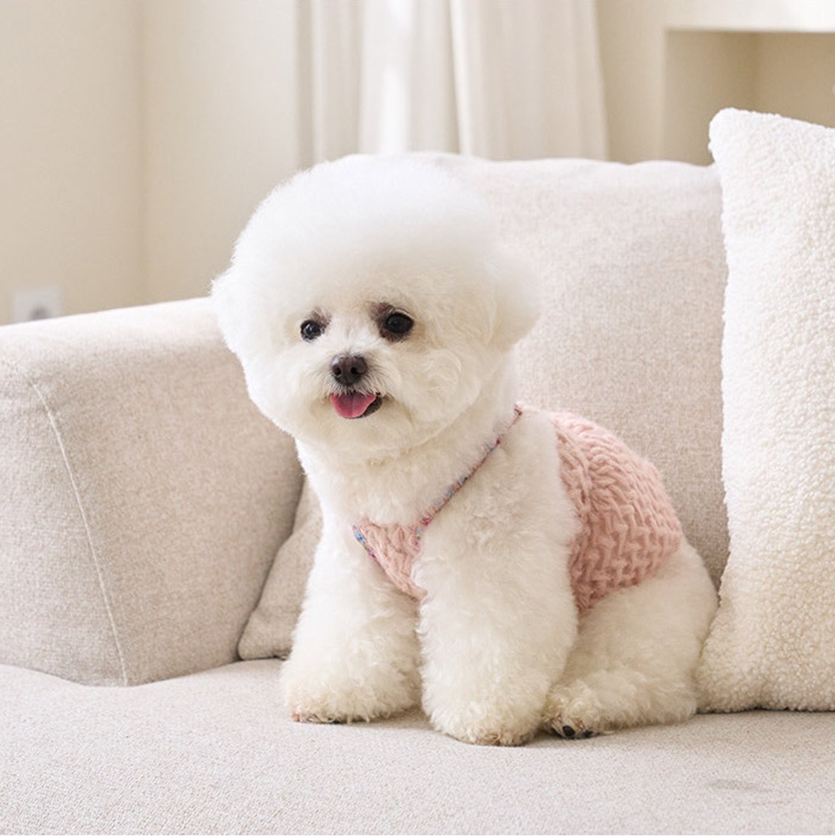 EOMUK MARKET 珍珠針織背心裙