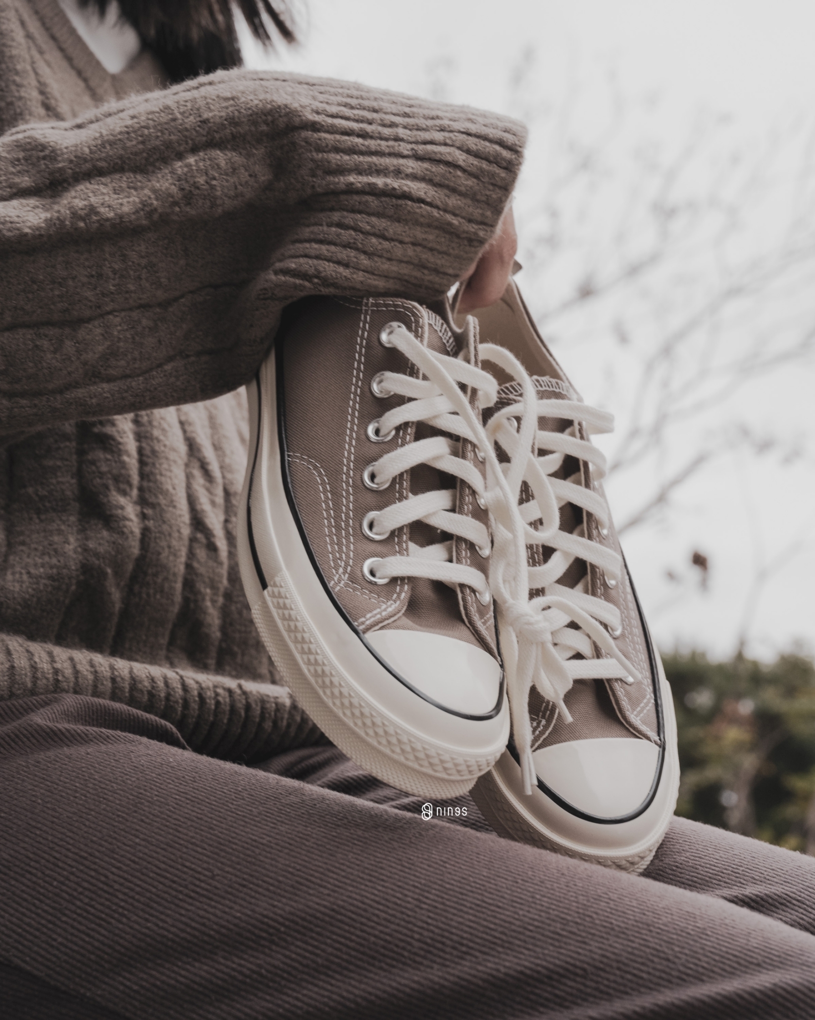 【零碼】CONVERSE CHUCK TAYLOR 1970 摩卡 棕色 奶油底 A00756C