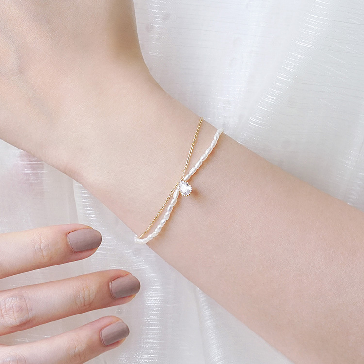 輕輕告白 · 暖心 – 珍珠– 手鍊